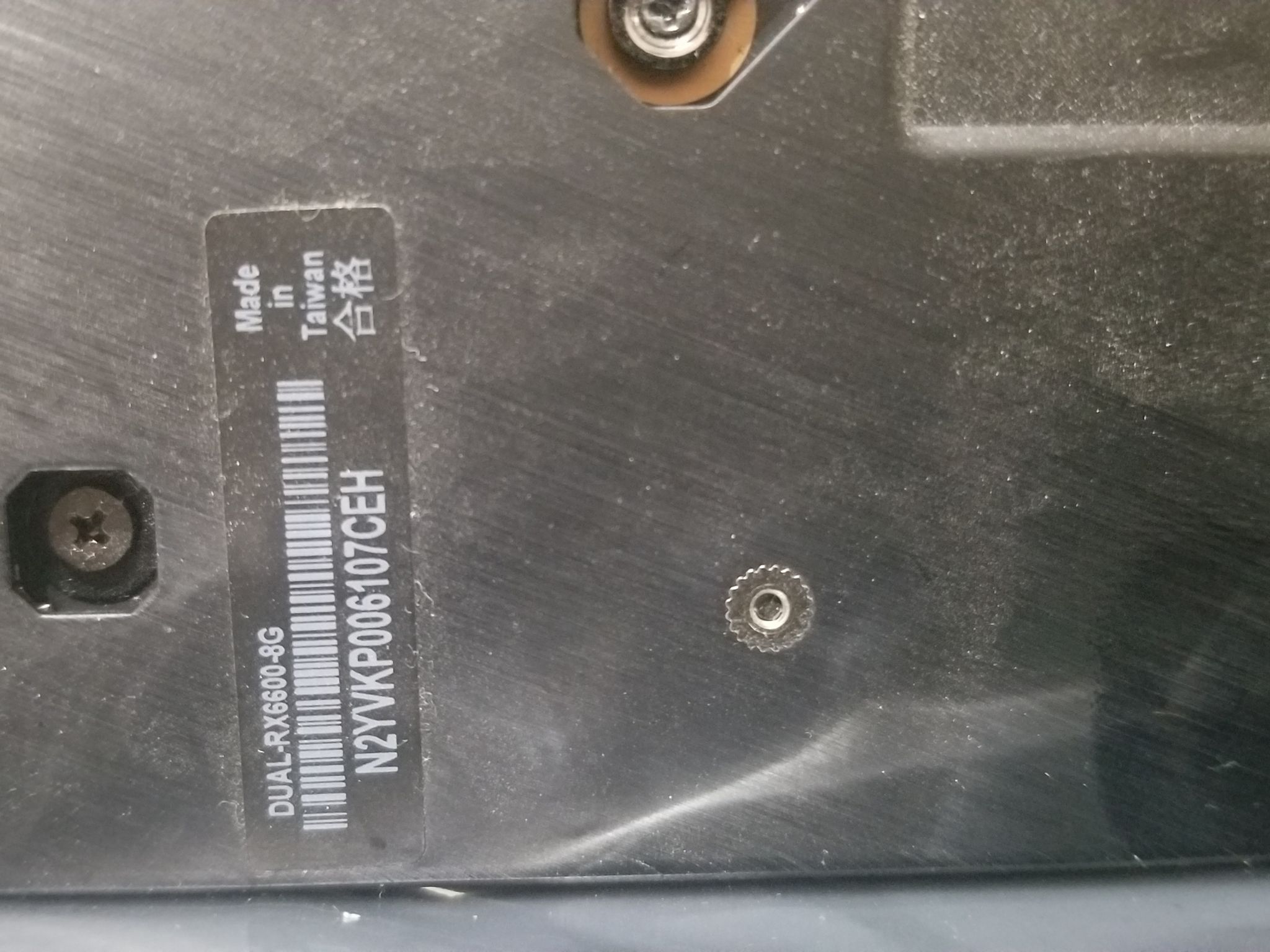 ASUS Radeon RX 6600 8GB (NON XT)