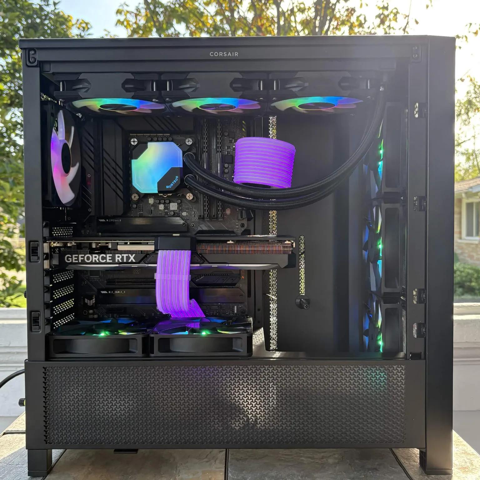 Black Cat Customs Nightfang – RTX 4070 SUPER – Intel i7-11700 – 32GB RAM – 1TB NVMe