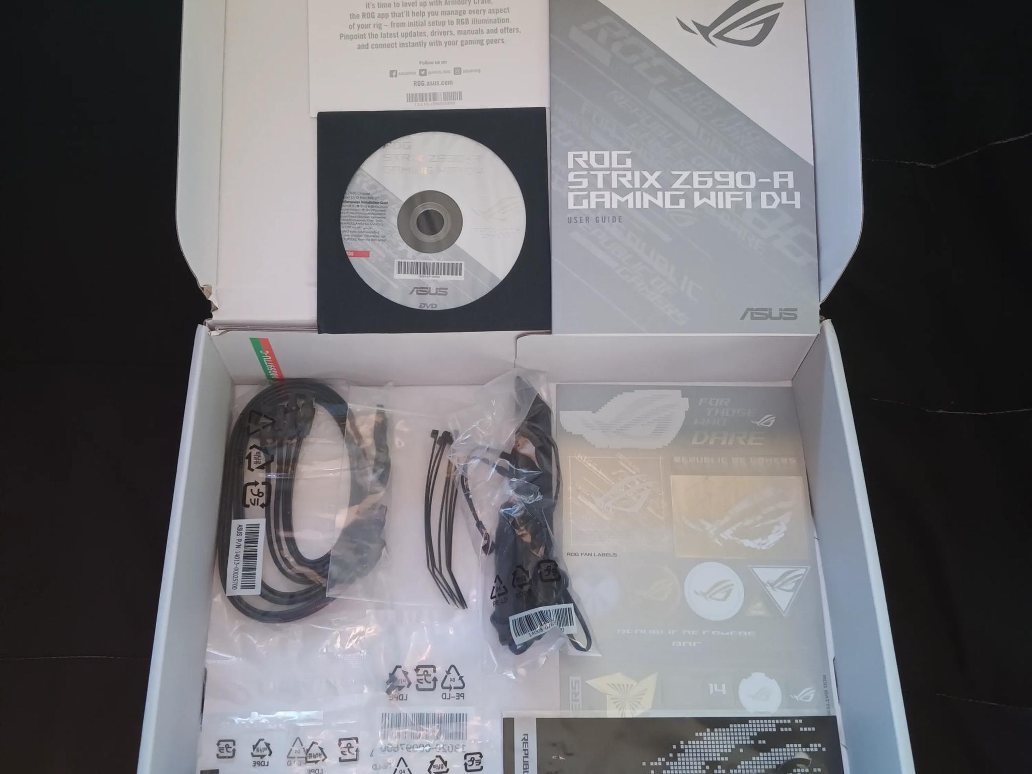 ASUS ROG STRIX Z690-A GAMING WIFI DDR4 LGA1700 Motherboard