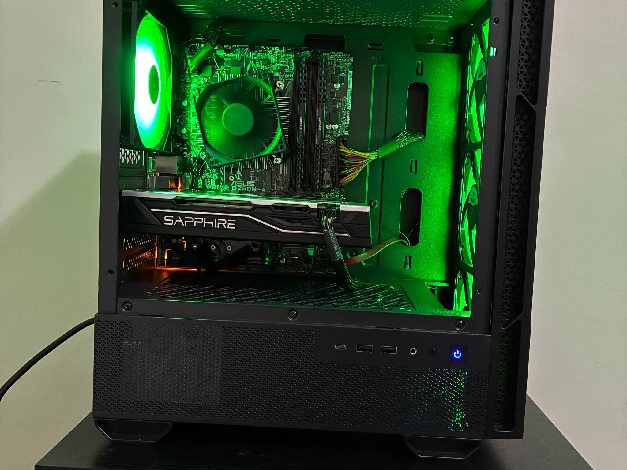 Budget Gaming PC | RX 580 8G | Intel i5-7400 | 1TB Storage | 16GB Ram | 500w PSU