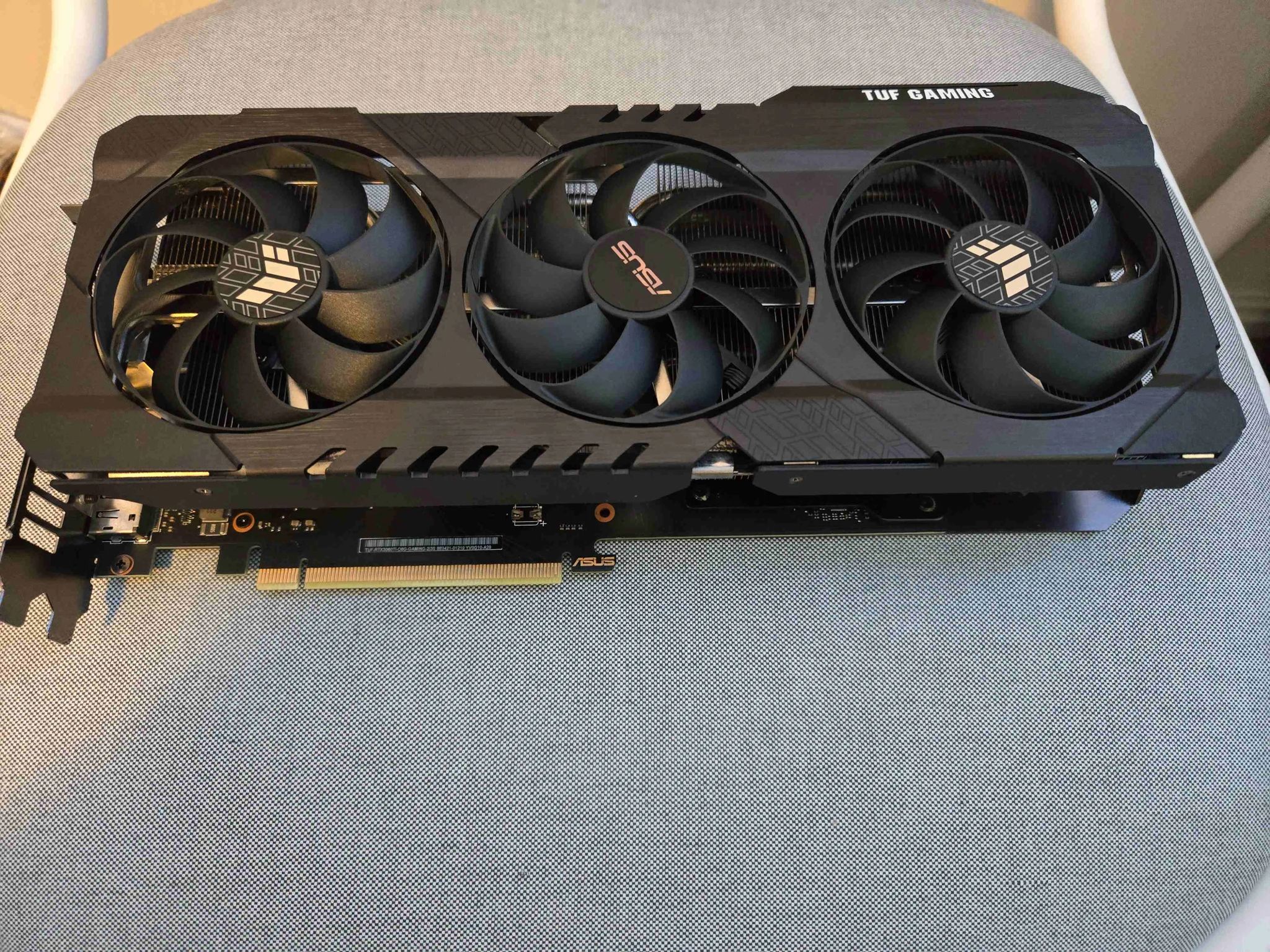 Like New With Box  - Asus TUF RTX 3060 Ti OC Edition