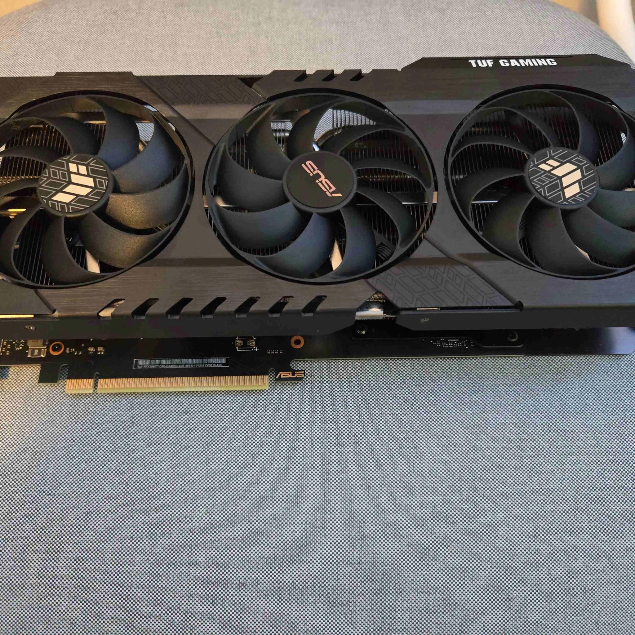Like New With Box  - Asus TUF RTX 3060 Ti OC Edition