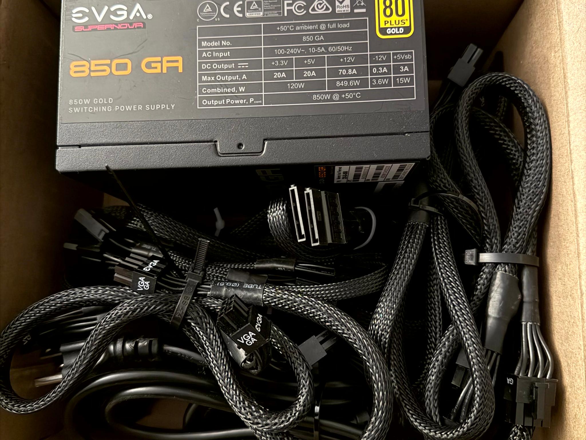 EVGA SuperNOVA 850 GA - Image 1