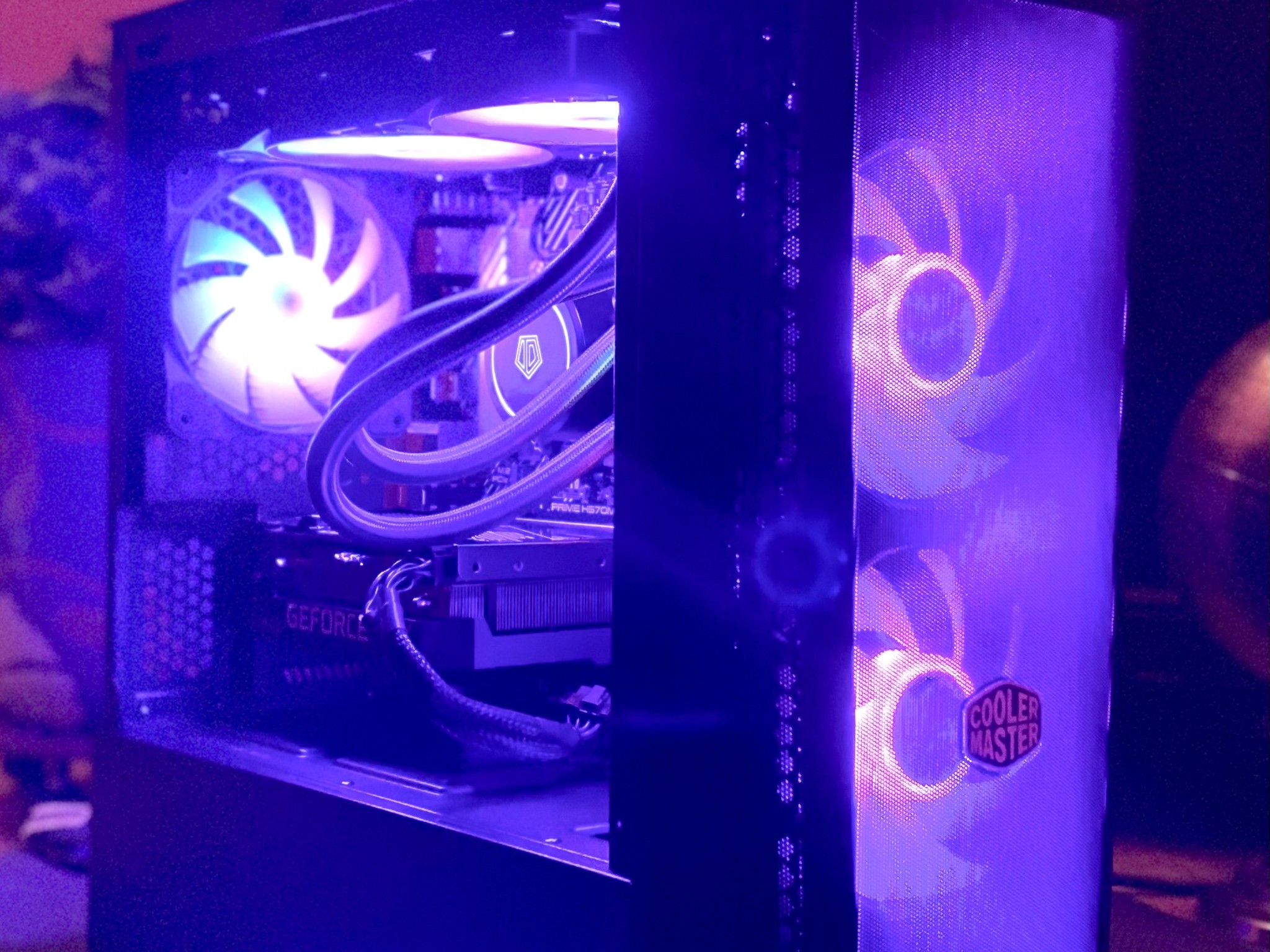 “Dark Comet” Intel 10105F (Comet ☄️ Lake)| RTX 3050| 16GB TFoRce RGB DDR4| NVMe/SSD=1TB | Windows 11