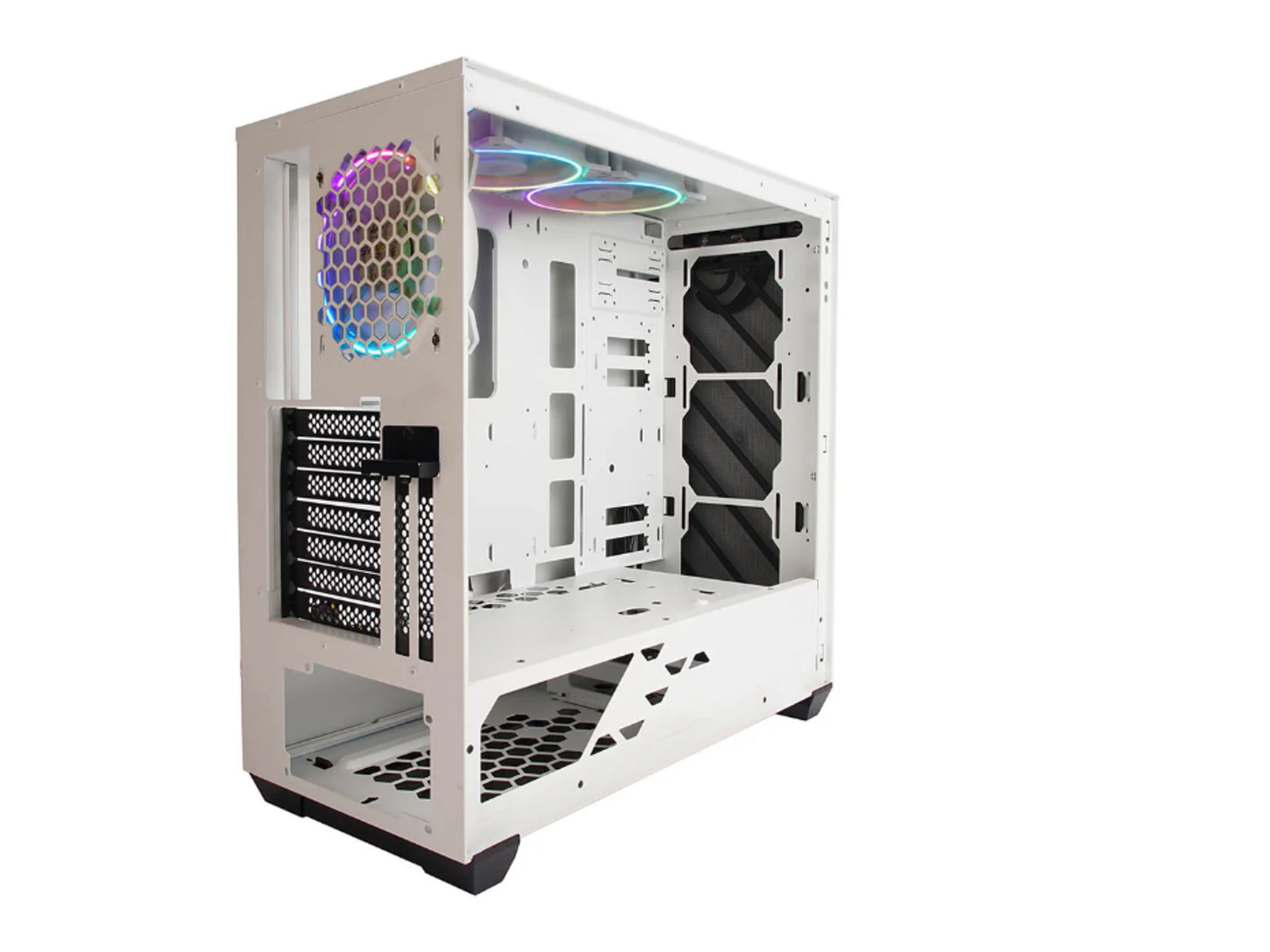 InWin 216 White E-ATX Tempered Glass Computer Case