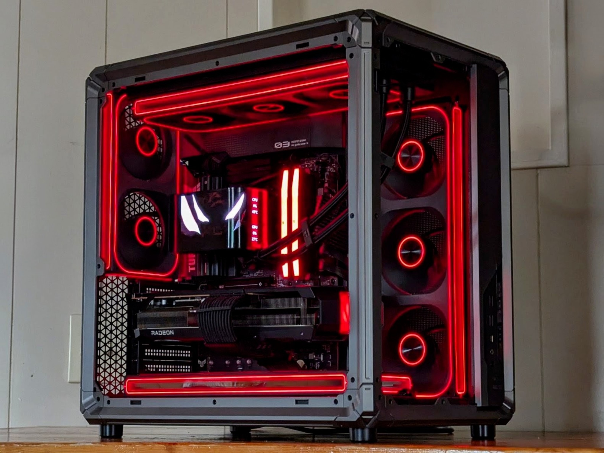 👹 The Red Devil | Ryzen 7 7800X3D | RX 9070 XT | 32GB DDR5 | 2TB 👹