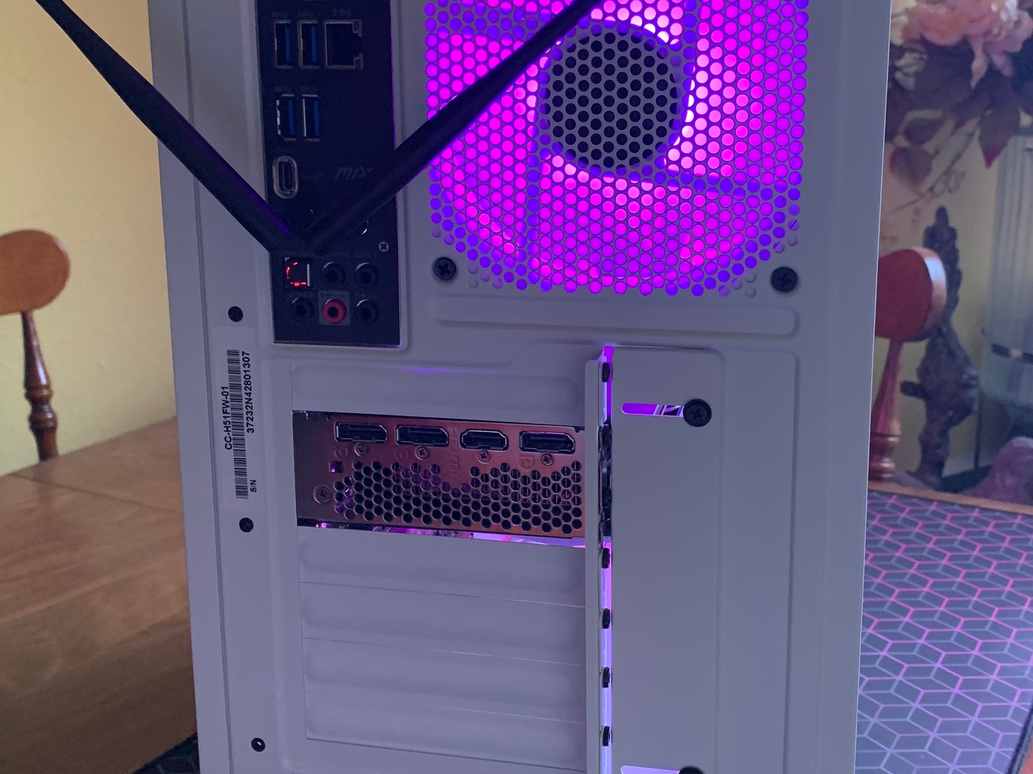 ❄️🥶🌌 white intel i5 & radeon liquid cooled STARFIELD ready (includes free starfield key) 🌌🥶❄️