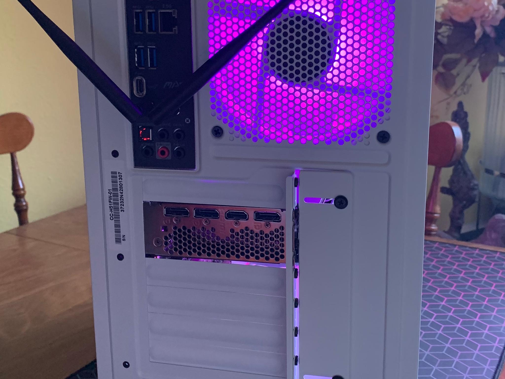 ❄️🥶🌌 white intel i5 & radeon liquid cooled STARFIELD ready (includes free starfield key) 🌌🥶❄️