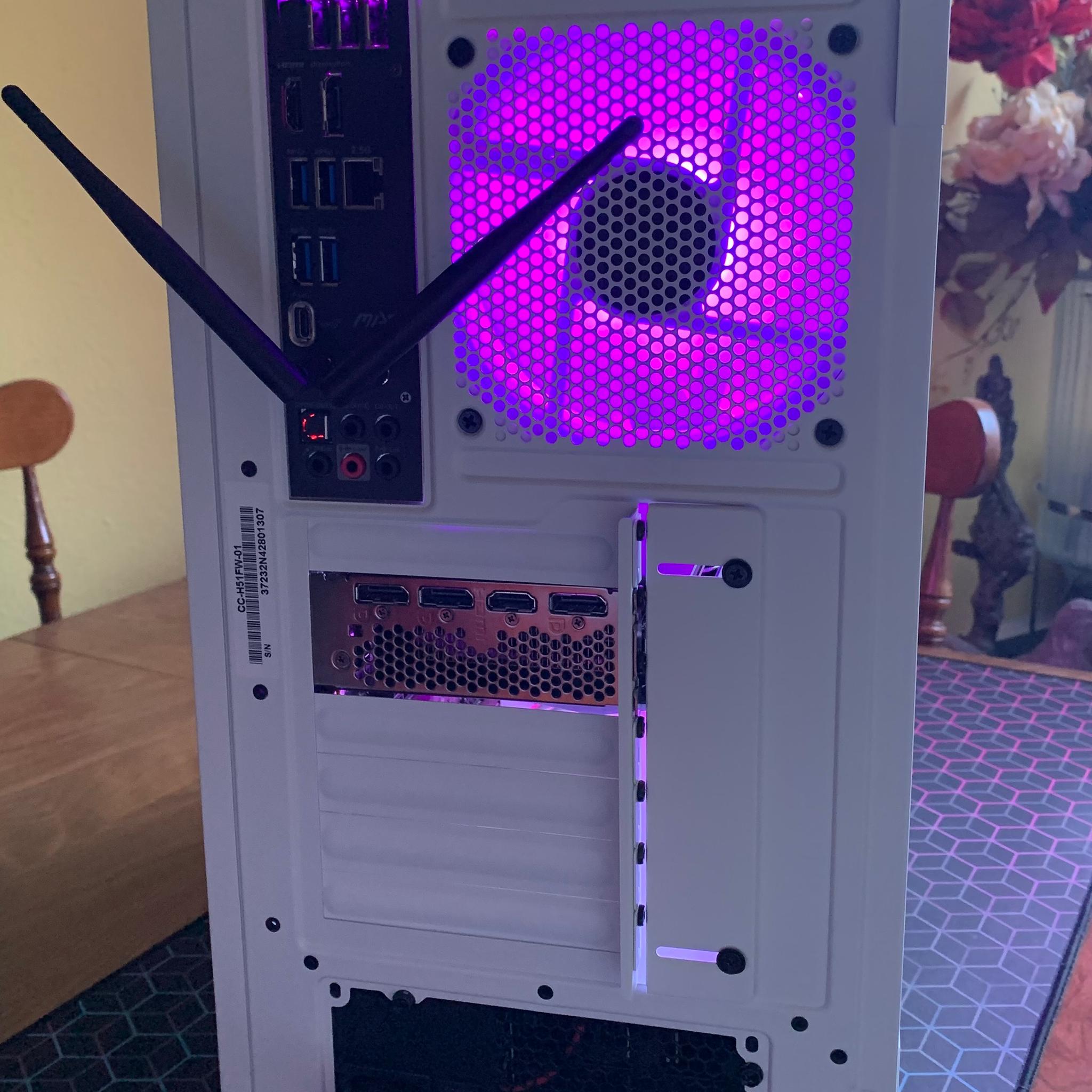 ❄️🥶🌌 white intel i5 & radeon liquid cooled STARFIELD ready (includes free starfield key) 🌌🥶❄️