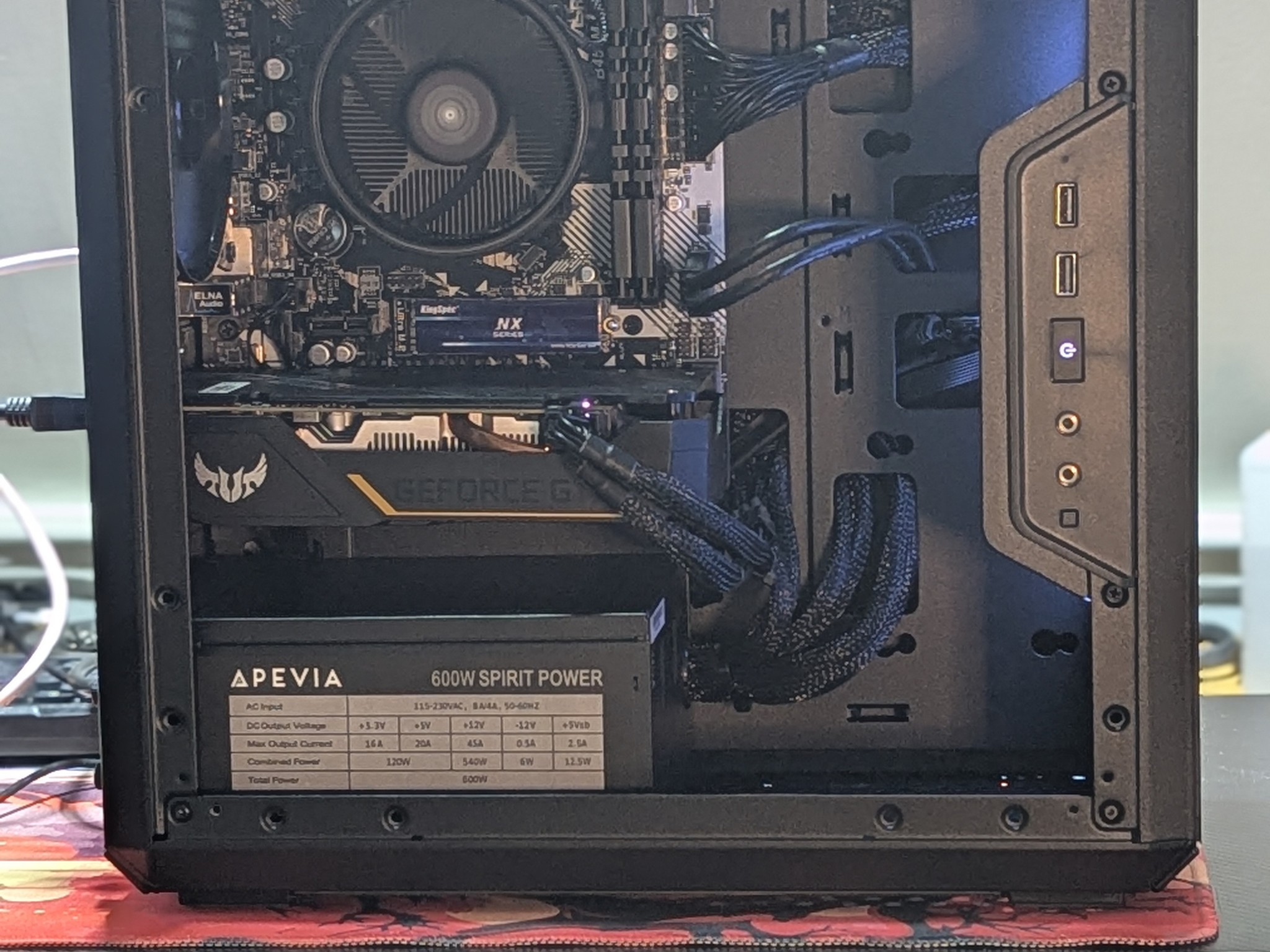GAMING PC |AMD RYZEN 5 5600GT|16GB DDR4 3200|ASUS TUF GAMING 1660 SUPER|512GB SSD|WINDOWS 11 HOME