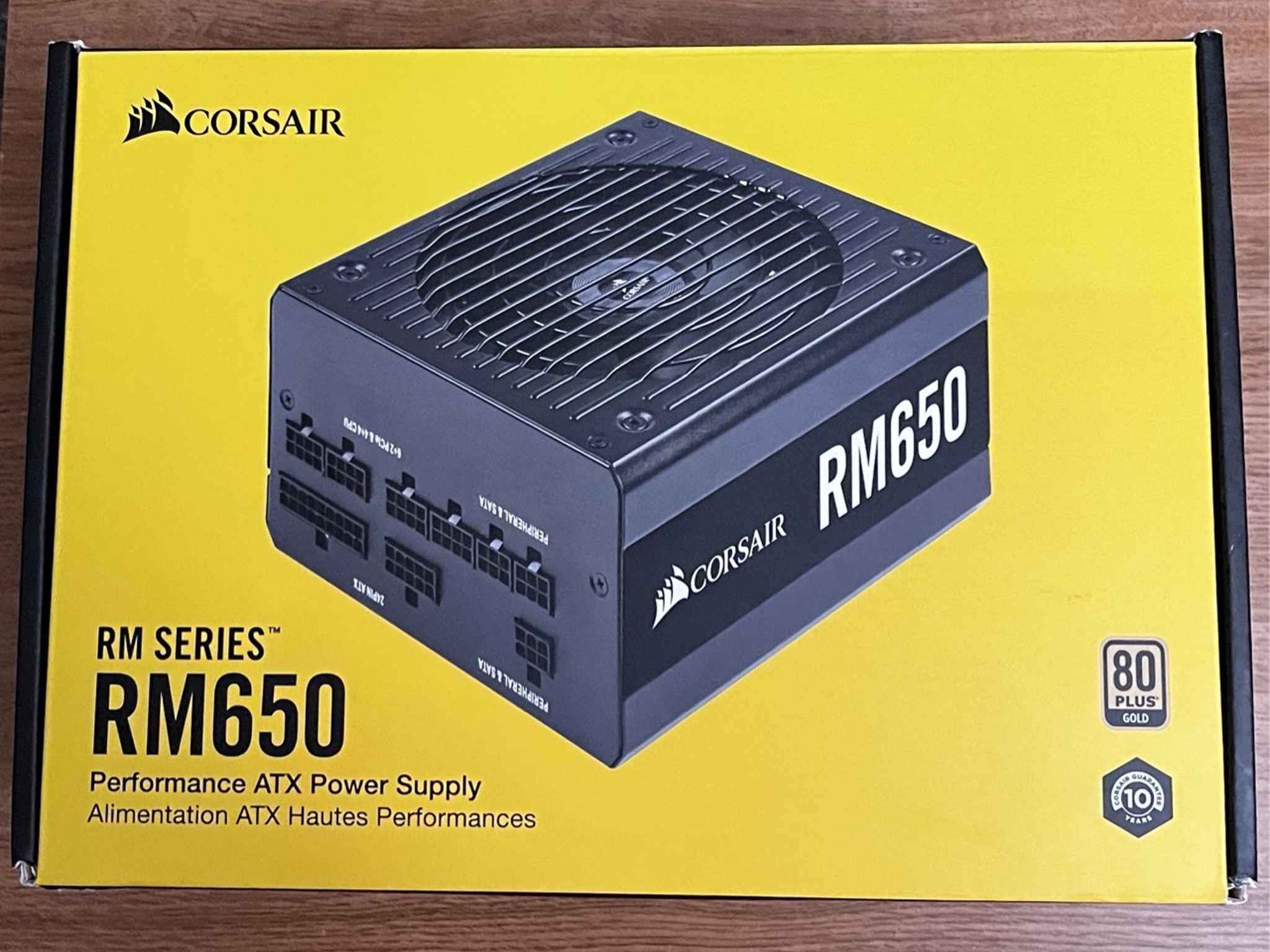 Corsair RM 650 W 80+ Gold Certified Fully Modular ATX Power Supply