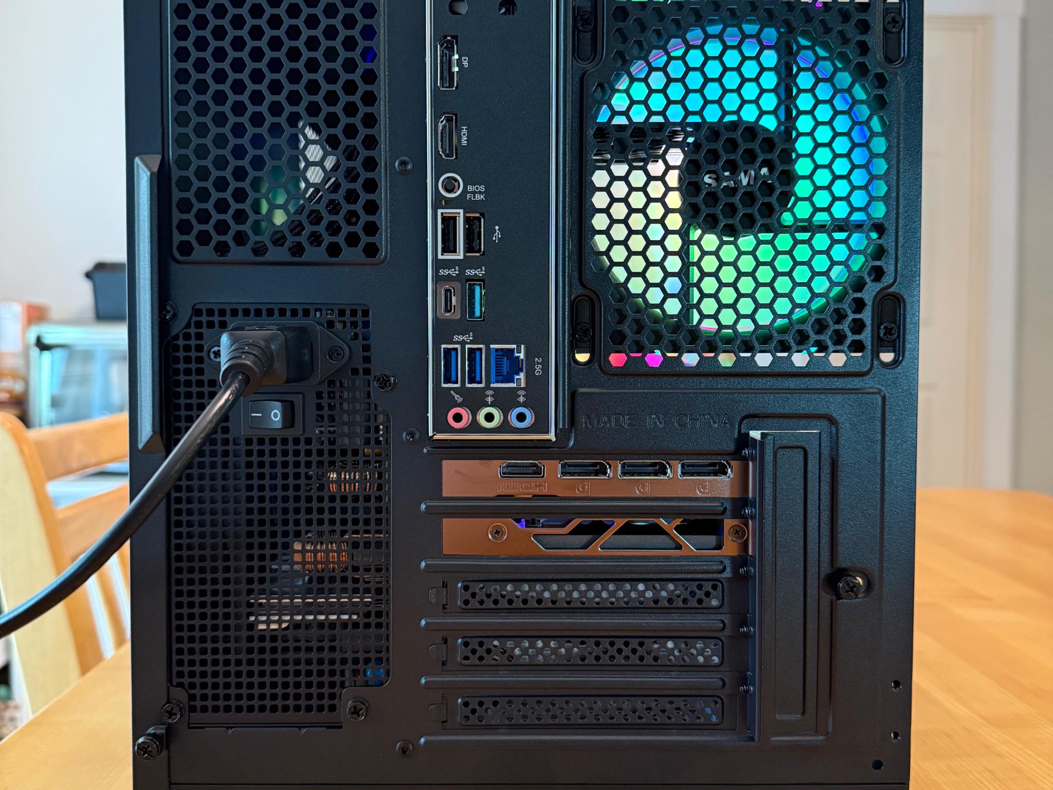 ⚫️🫘| RTX 5070 12gb, Ryzen 7 7700, 32gb DDR5, 1tb SSD WiFi Equipped ARGB Gaming PC!