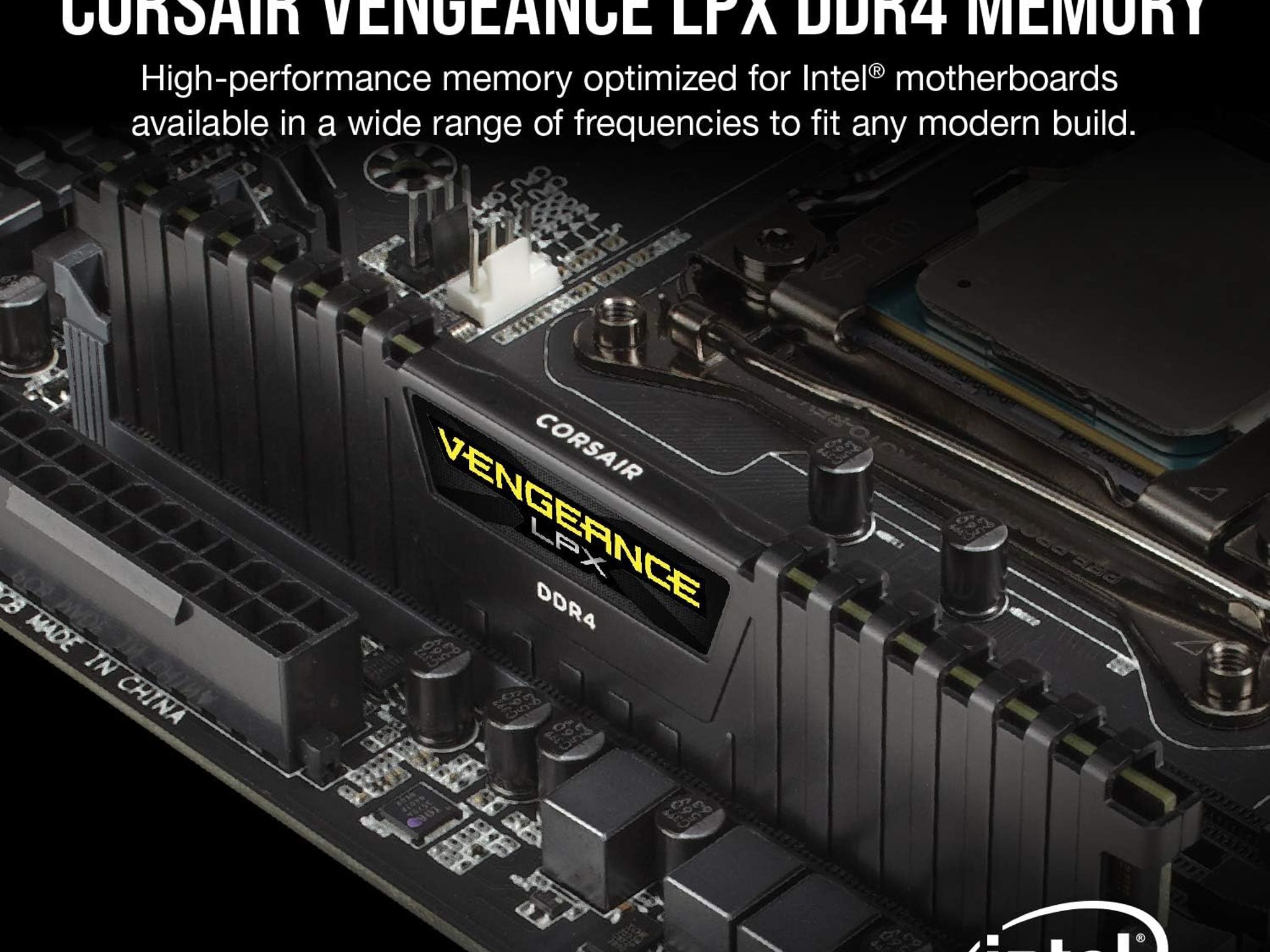 CORSAIR VENGEANCE LPX DDR4 RAM 32GB (2x16GB) 3200MHz (CMK32GX4M2E3200C16)