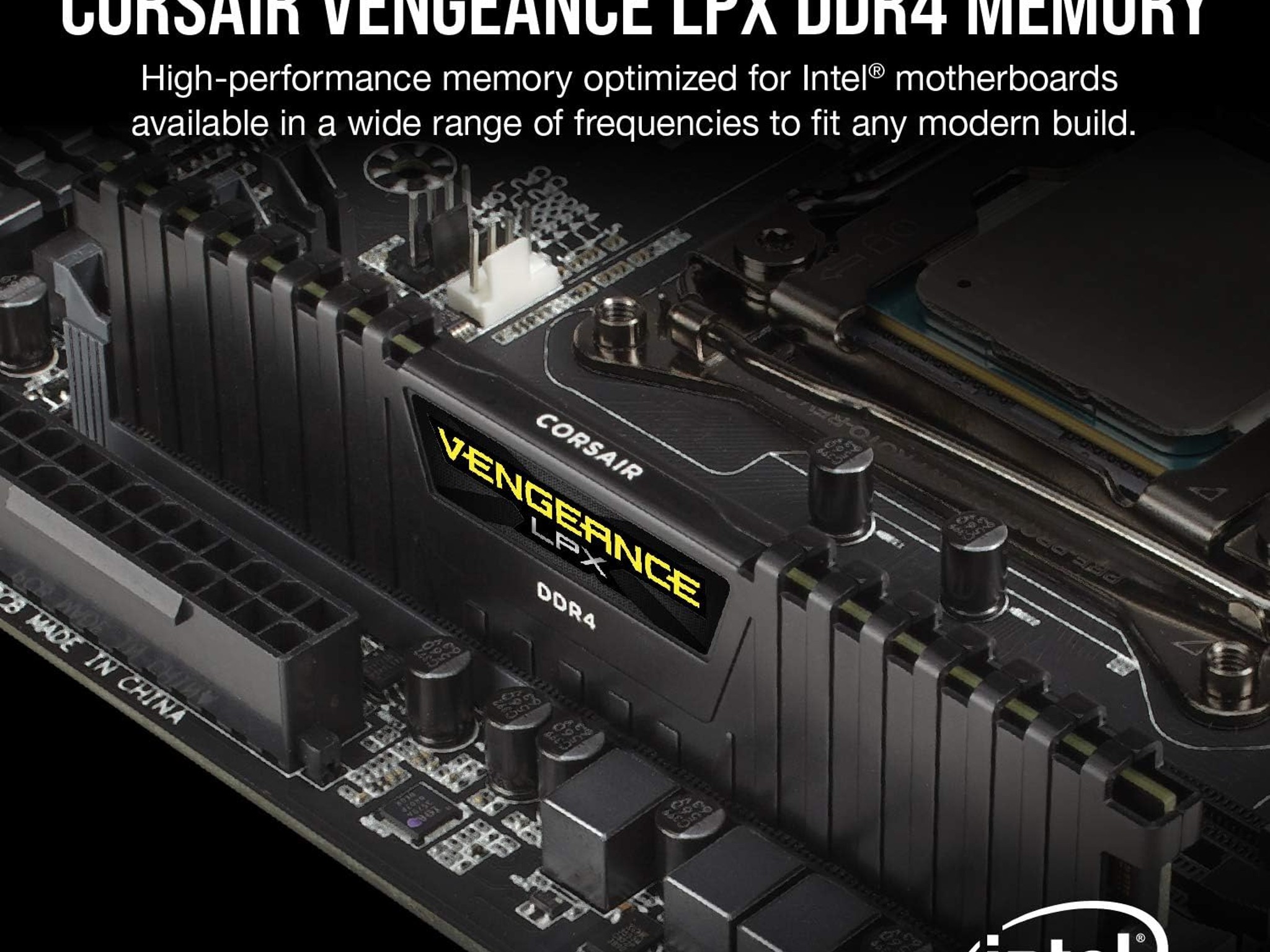 CORSAIR VENGEANCE LPX DDR4 RAM 32GB (2x16GB) 3200MHz (CMK32GX4M2E3200C16)