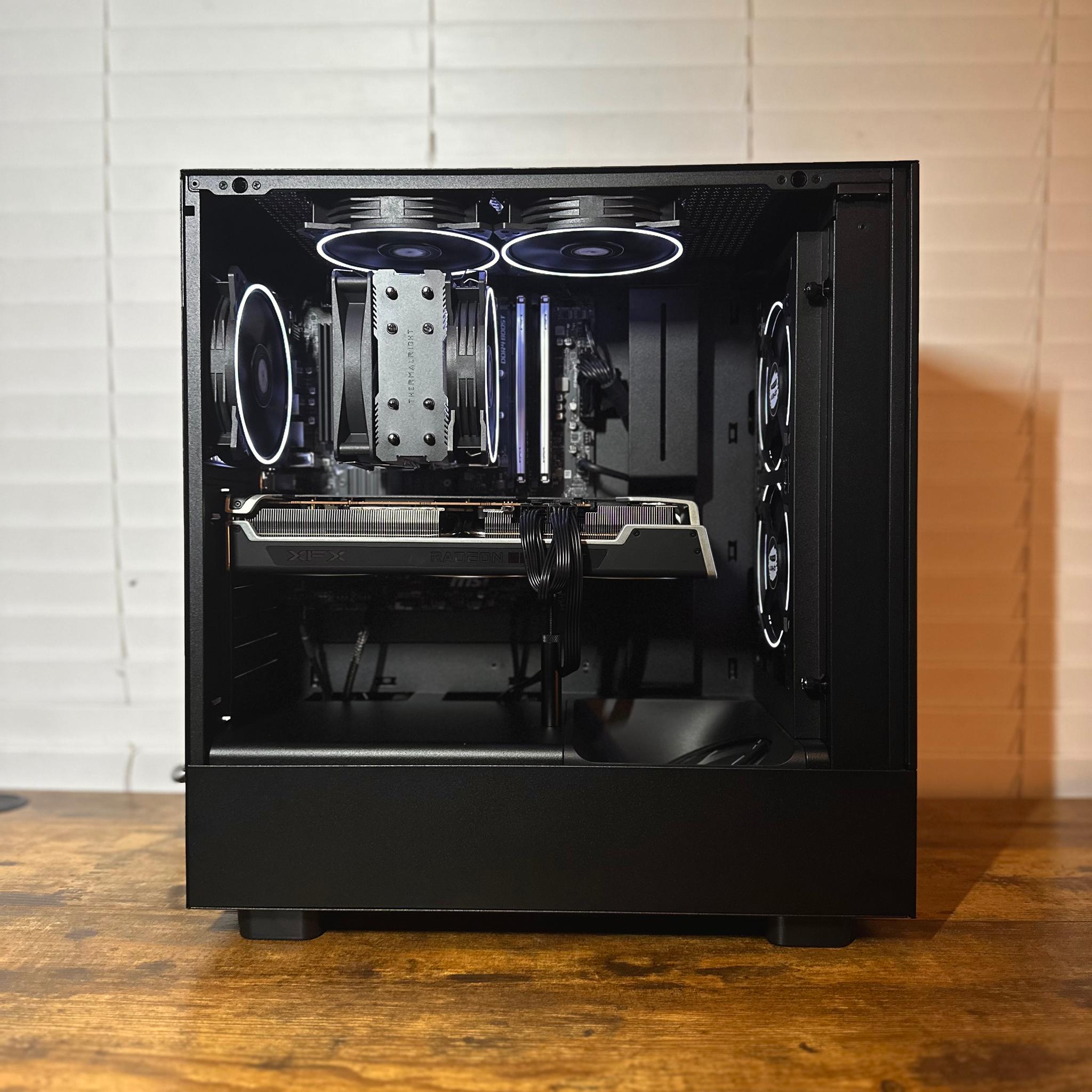 SALE! | 1440p Ultra Gaming PC | RX 6750XT & R5 5600X | WiFi | NZXT H5 Flow