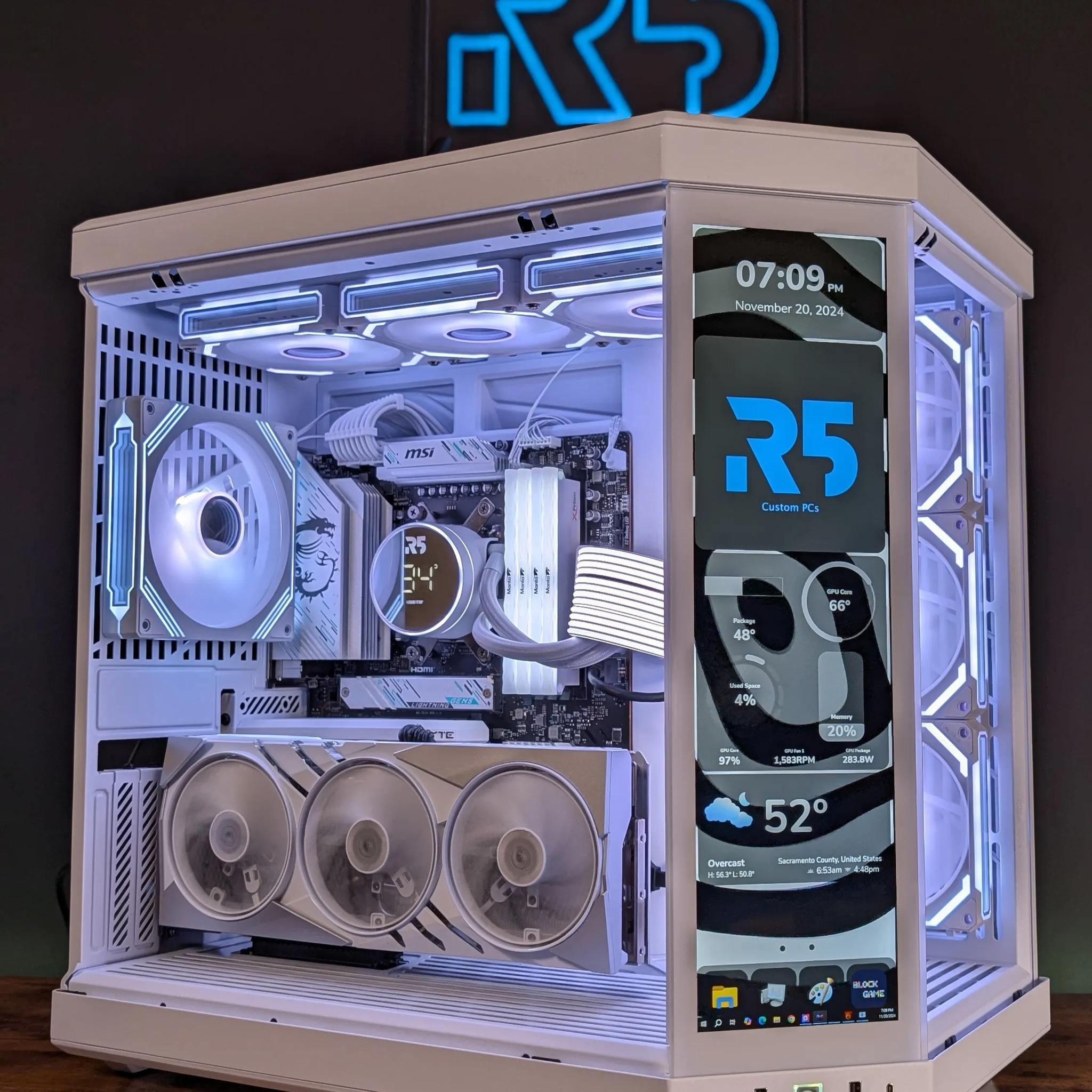 RTX 4070ti Super // Ryzen 9 7900x3D // 32GB DDR5 // 2TB Samsung 990 Pro // WiFi - Hyte Y70 Infinite!