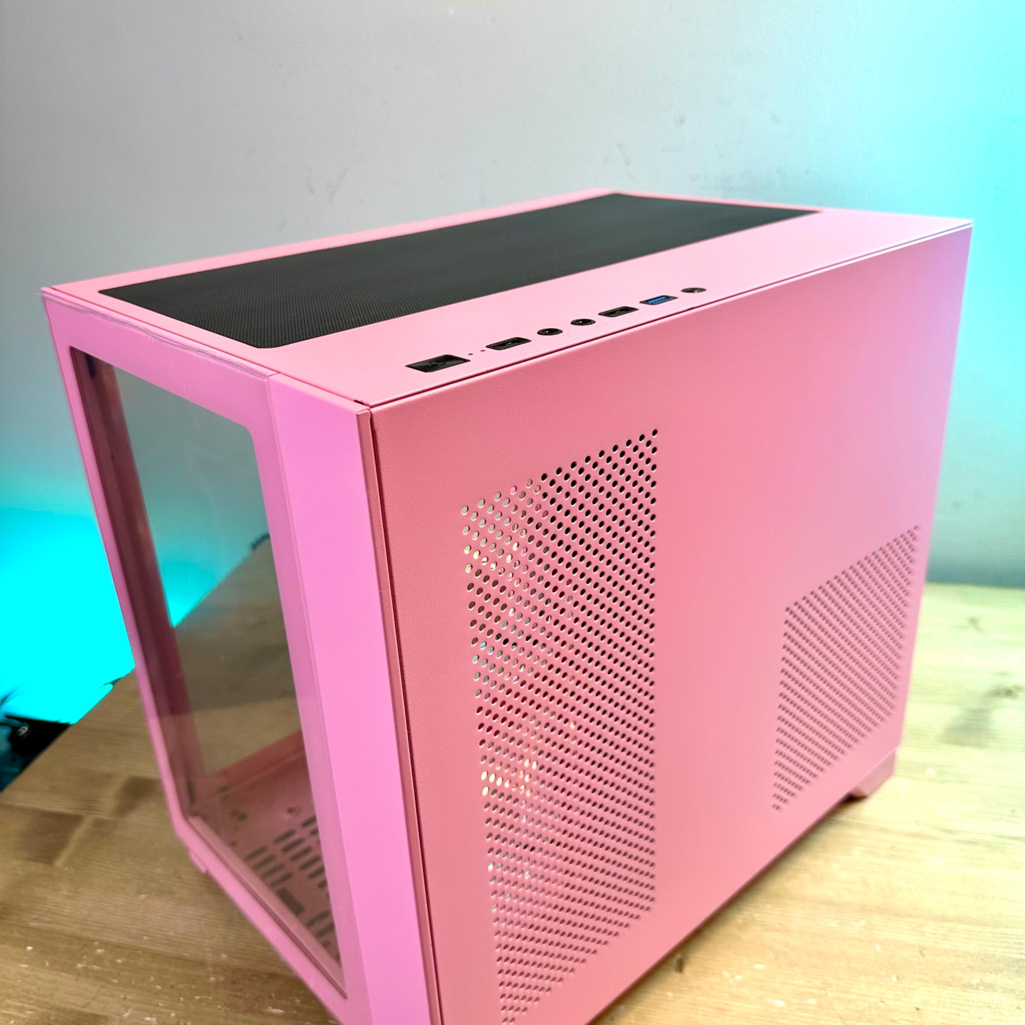 🌸 PINK Budget Gaming PC Custom Desktop 🌸- Intel i7, 32GB RAM, SSD+1TB, NVIDIA GTX 1660 Super 6GB