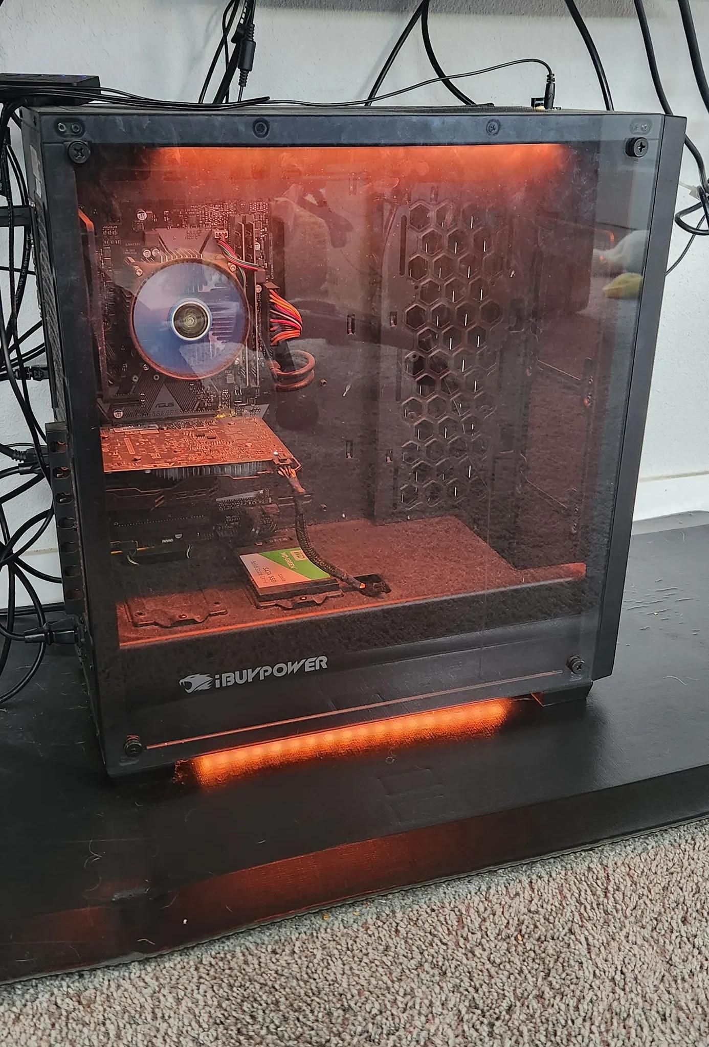 iBUYPOWER TRACE940 // Intel Core i7-8700, 16GB DDR3 RAM, NVIDIA GTX 1060 3GB, 1TB HDD + 120GB SSD