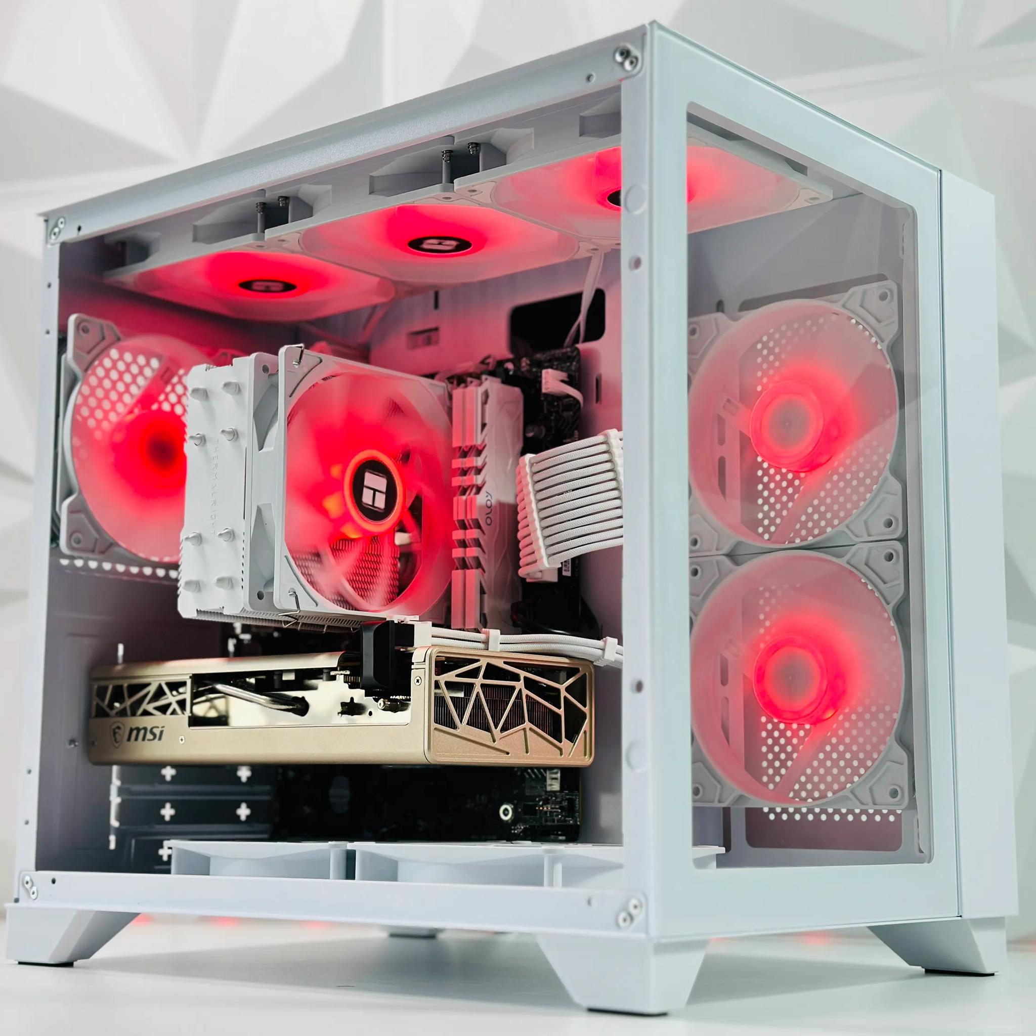 🤍🏔️❄️🌨️Alaska 🐻🌲AMD RX 5700 XT 8GB❄️Intel 12100F❄️16GB DDR4❄️1TB NVME SSD