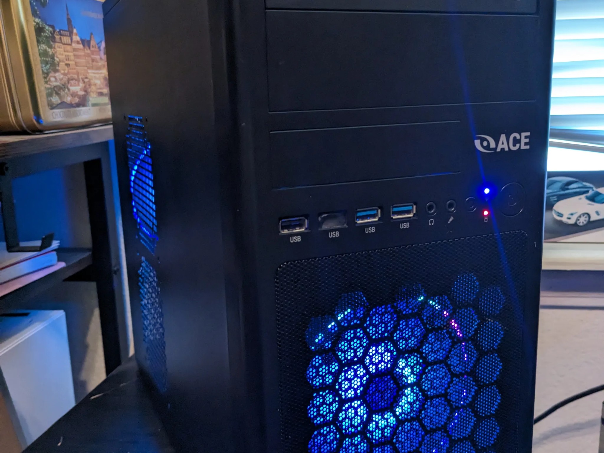 FREE SHIP|| Xeon 1220v2 (same as i5-3450), 16GB RAM, GTX 960 4GB, 480GB SSD, Wifi, RGB, Win10