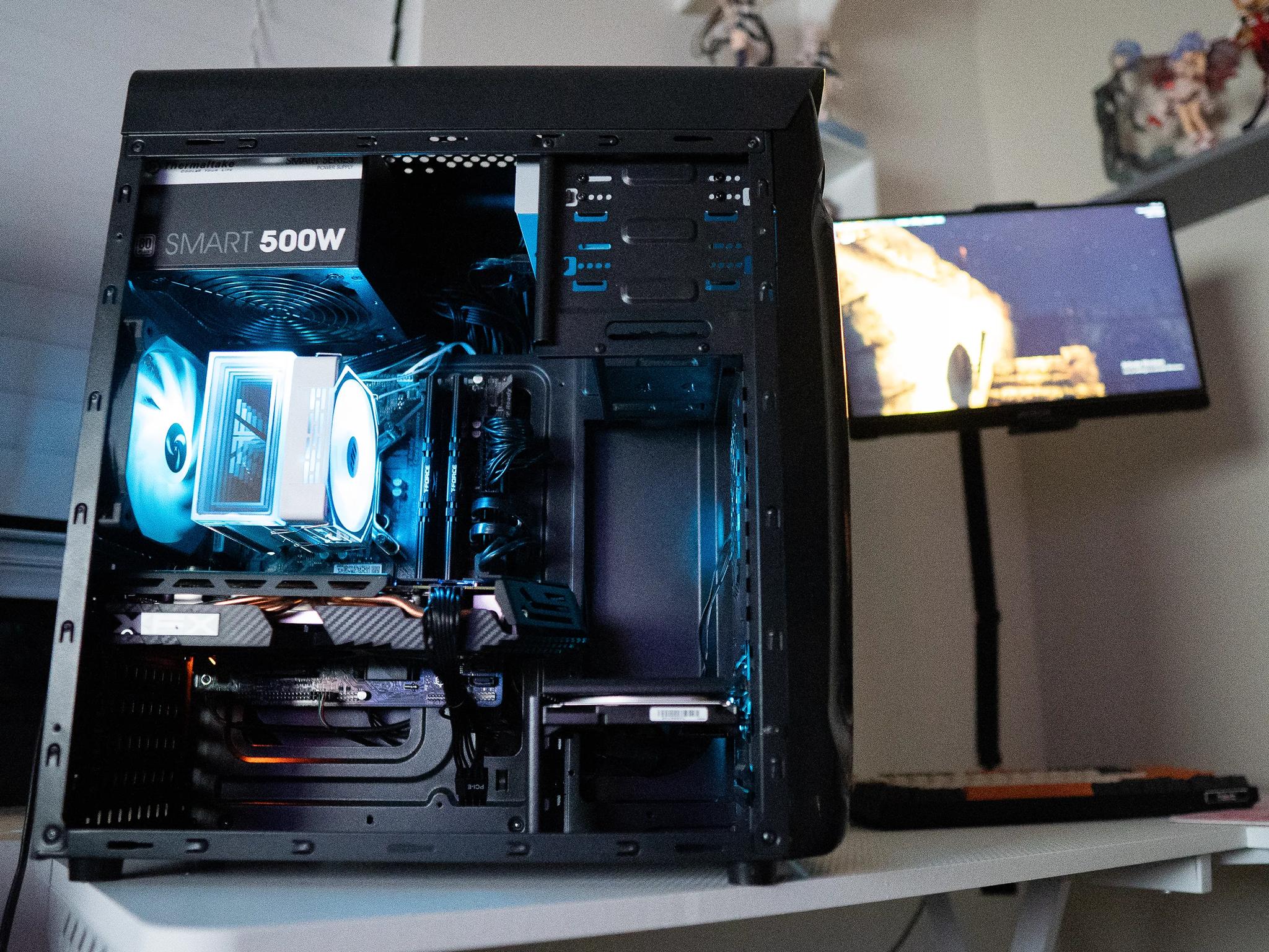 ⛈️❄️ | RX 580 | INTEL i5 8400 | 16GB DDR4 RAM | 256GB NVME SSD + 1TB HDD | Arctic Blizzard 2.0