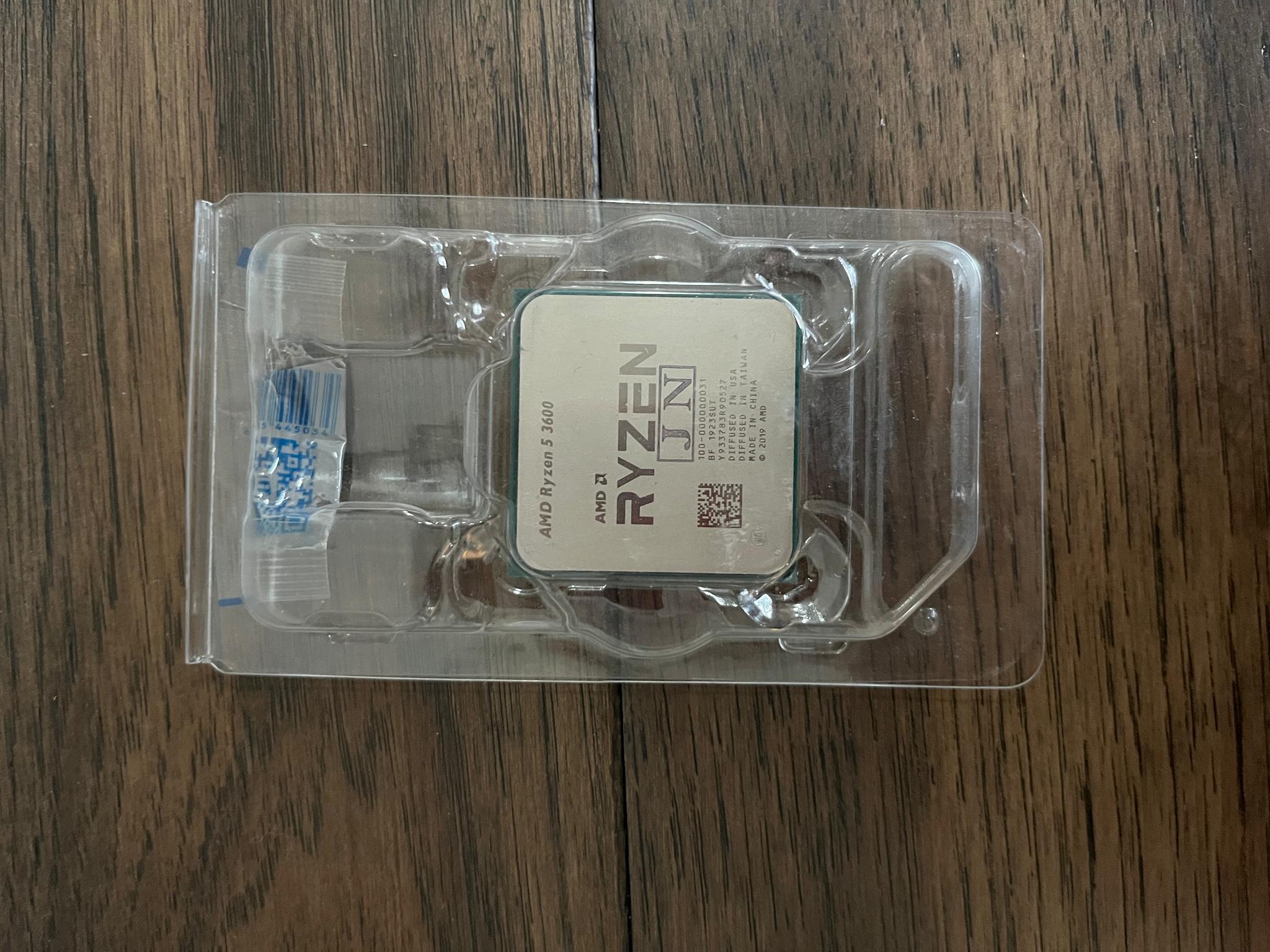 AMD Ryzen 3600 CPU (used)