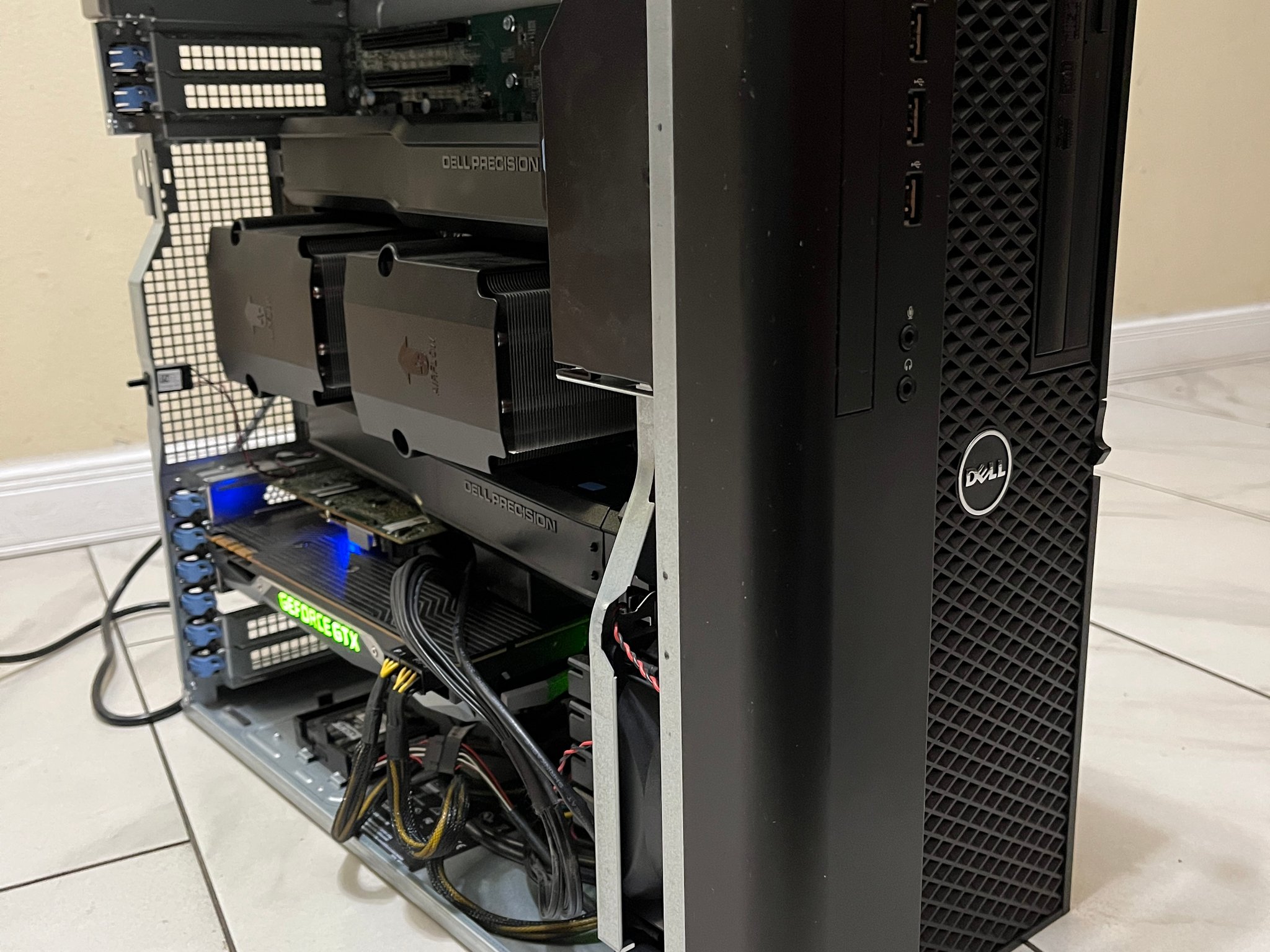 🔥NVIDIA GTX 1080 Ti, Intel Xeon 12 Core (Same as i7), 500 GB SSD, 12 GB RAM, Dell T7910 Gaming PC 🟢🔥