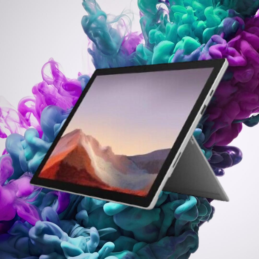 💻Surface Pro 7 w/ Stylus🖥 | Touchscreen 2-in-1 Laptop | Magnetic Stylus Pen | Detachable Keyboard