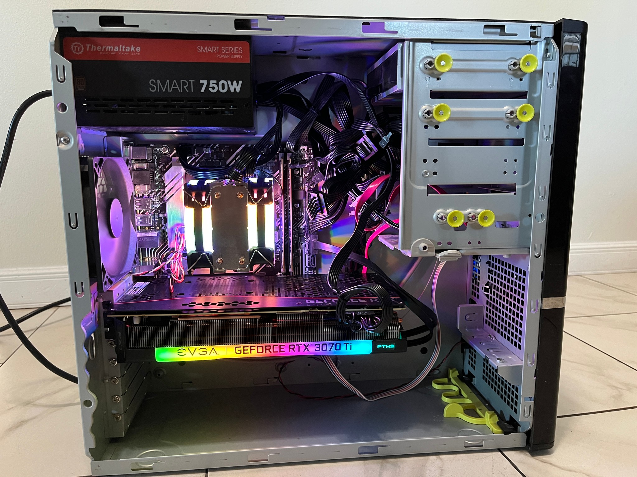 NVIDIA RTX 3070 Ti, Intel Core i7-10700, 16GB RAM, 1TB SSD -High FPS Sleeper Gaming PC w/ Wi-Fi & BT
