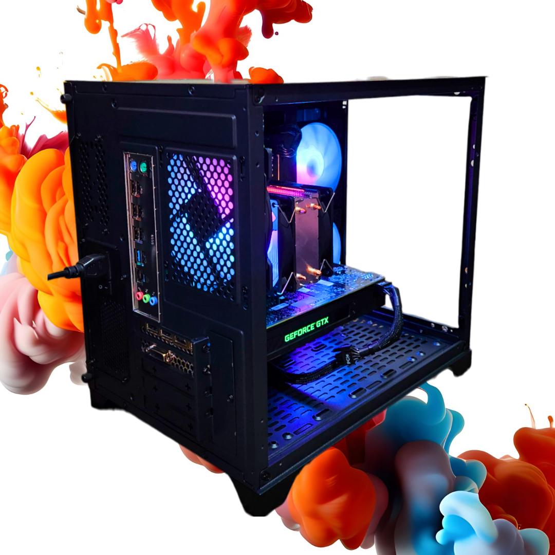💡Spotlight🔦: GTX 1070 8GB | Xeon E5-2650 V3 | 16GB DDR4 RAM | 1TB SSD | 5 Fans | Black RGB PC