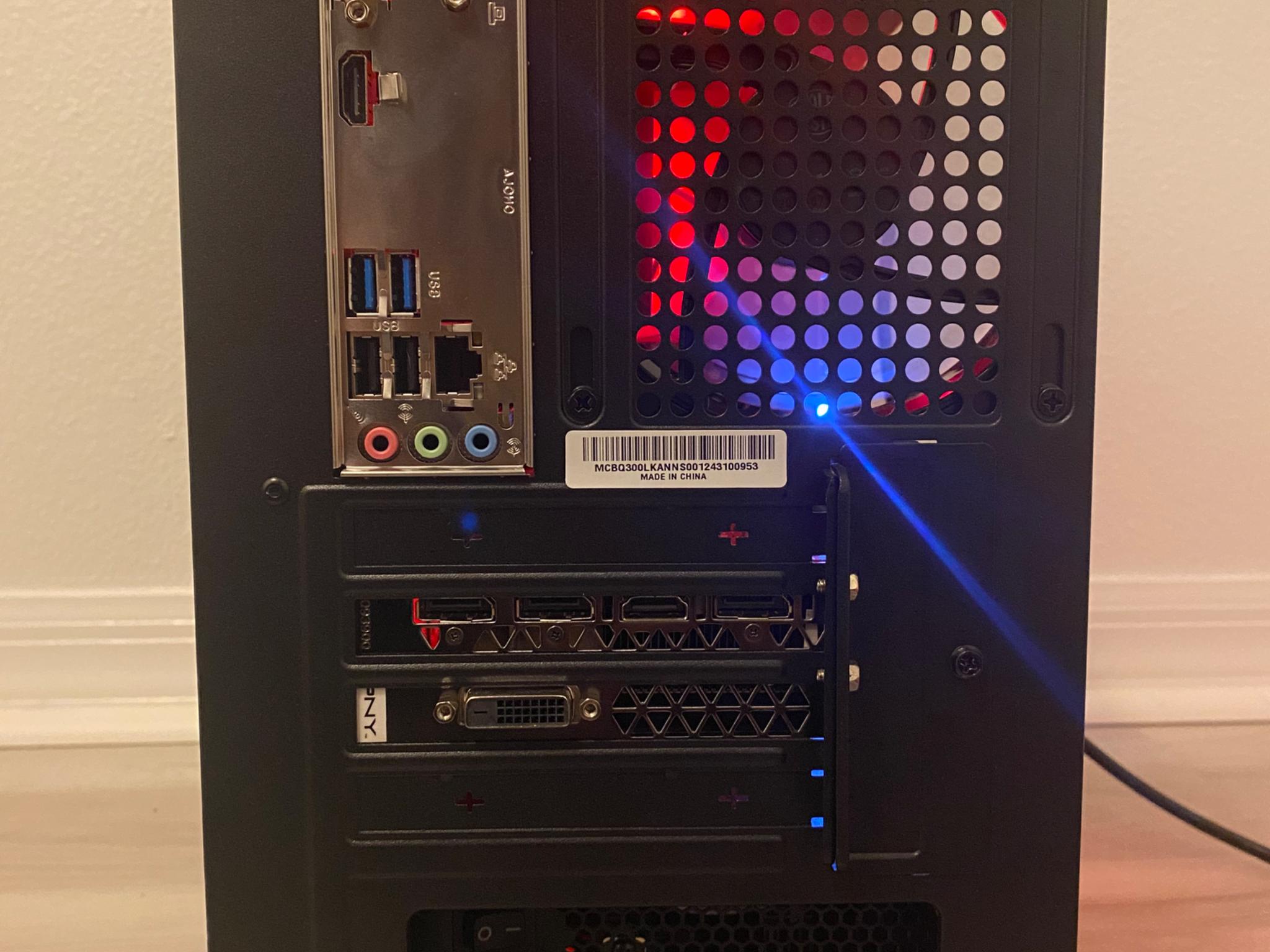 Gaming PC - GTX 1080, Intel i5-8600, 1TB SATA SSD, 500GB HDD, 16GB DDR4, Windows 10, ARGB, WiFi