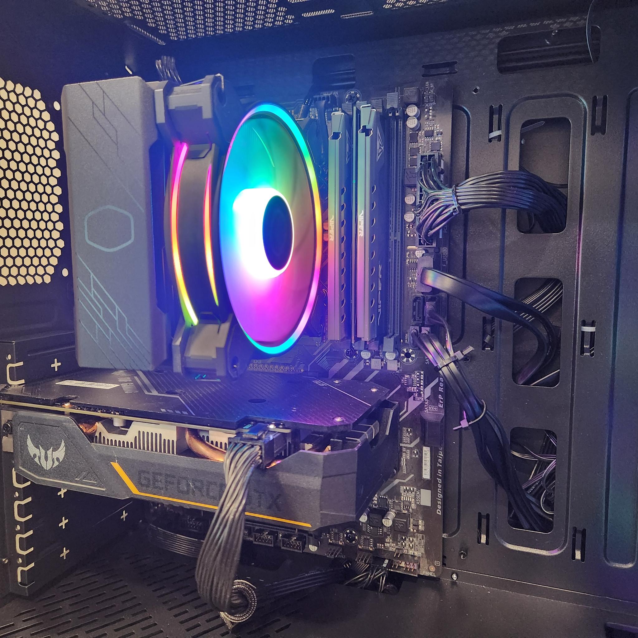 Rainbow WARRIOR II: The PERFECT budget 1080p gaming pc!!!