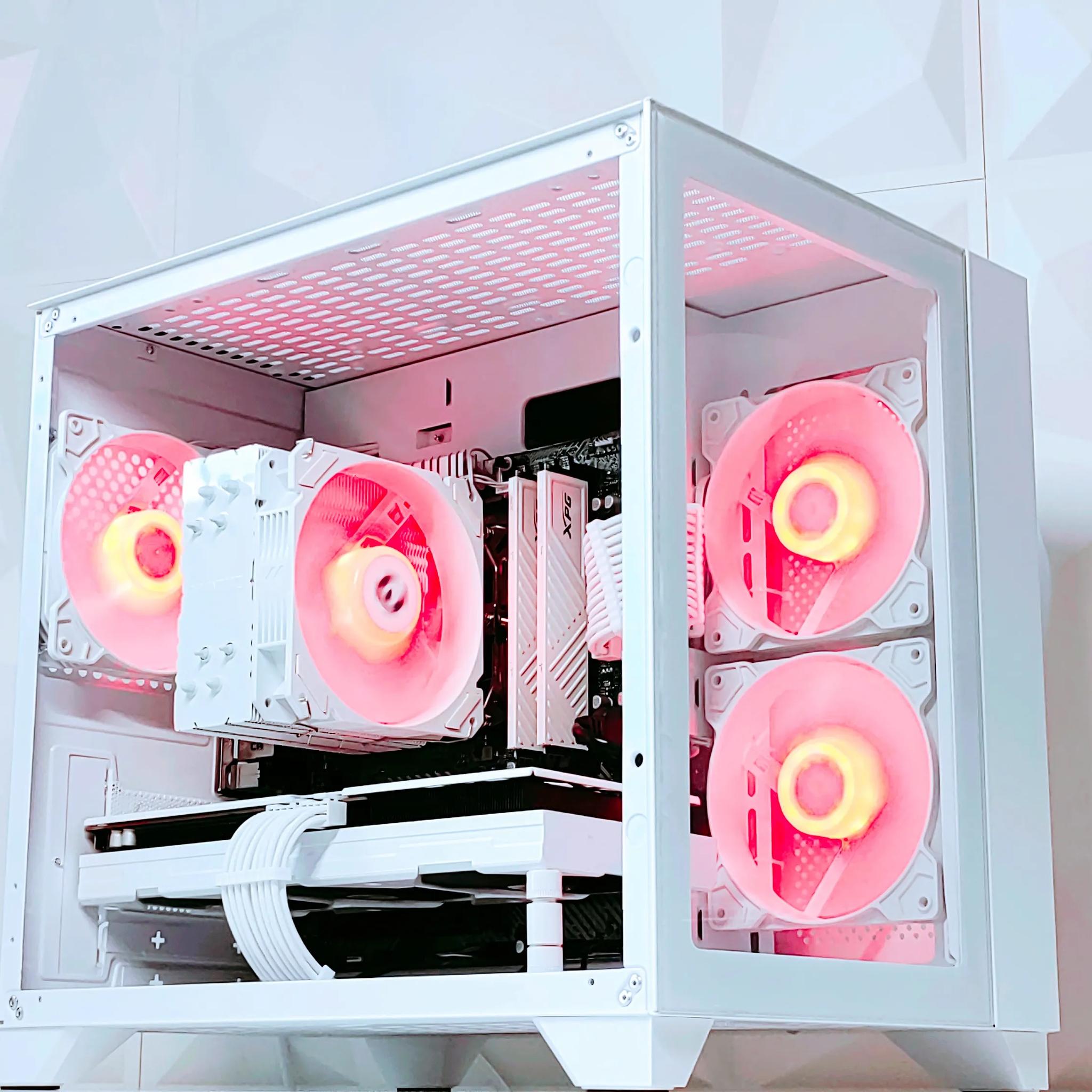 🤍🏔️Alaska🏔️❄️Gaming PC❄️AMD RX VEGA 56 8GB❄️AMD Ryzen 7 1700 8 core❄️16GB DDR4❄️500GB NVME SSD