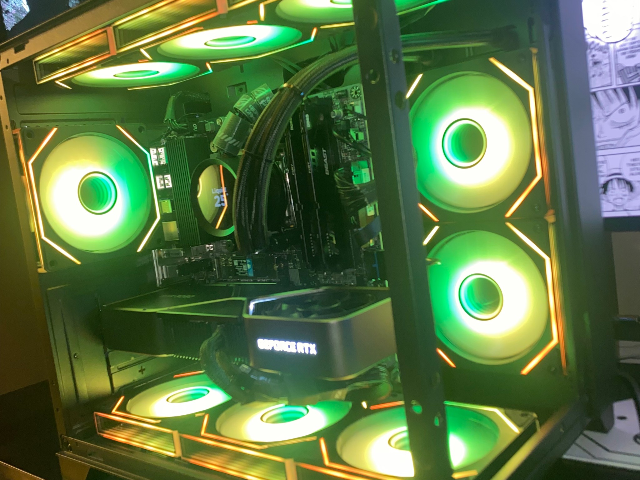 MATX 1440p beast AM5 Custom Build | AMD Ryzen 5 7500x3D | NVIDIA RTX 3080 FE | 32GBs DDR5