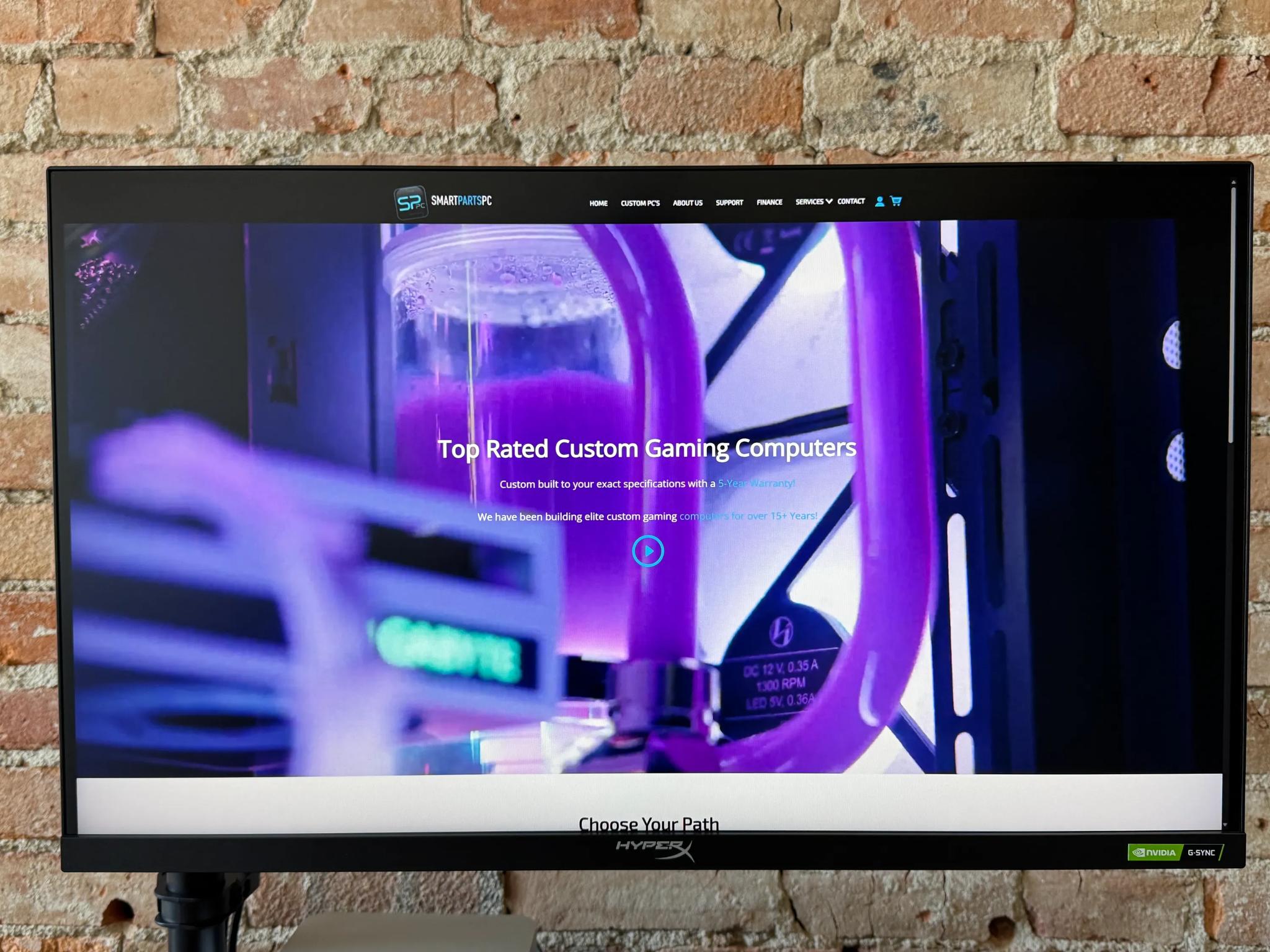 HyperX Armada 27" 2K QHD (2560 x 1440) 165Hz Gaming Monitor (Open Box)