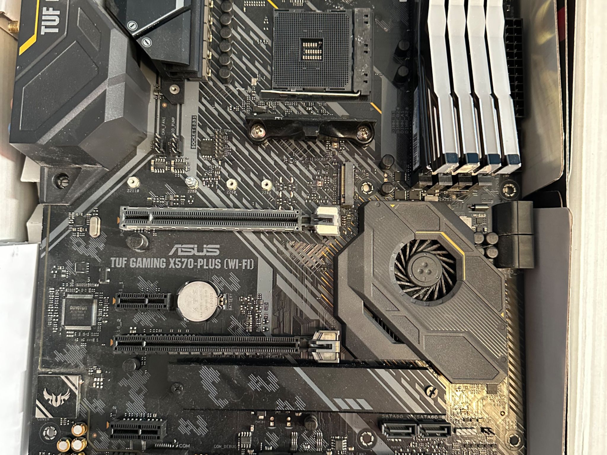 Gigabyte X570 Motherboard and 32gb 3600mhz Ram