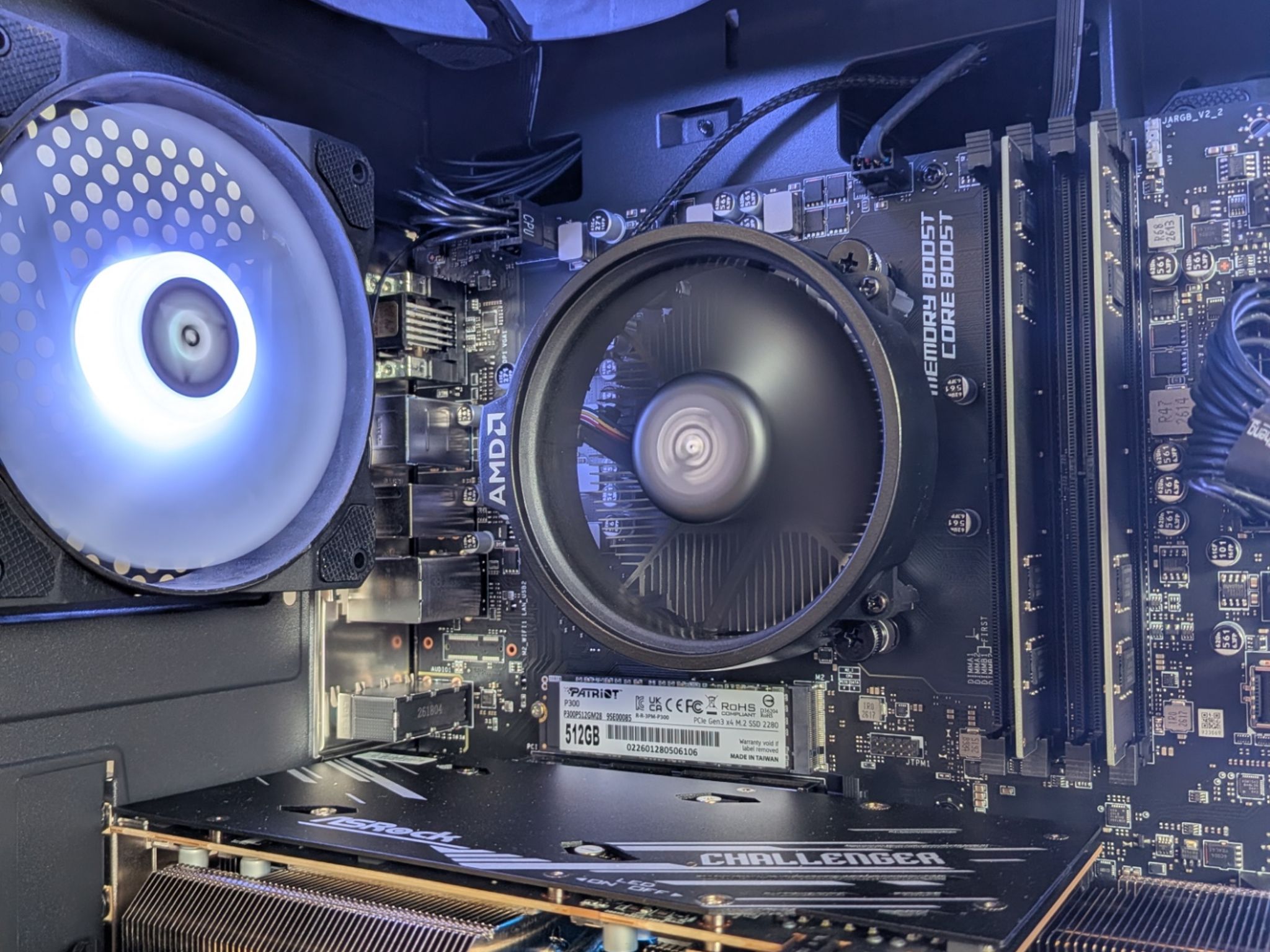 Echelon Vector Gaming PC | Ryzen 5 5500 | Intel ARC A750 | 16GB DDR4 | 512GB SSD