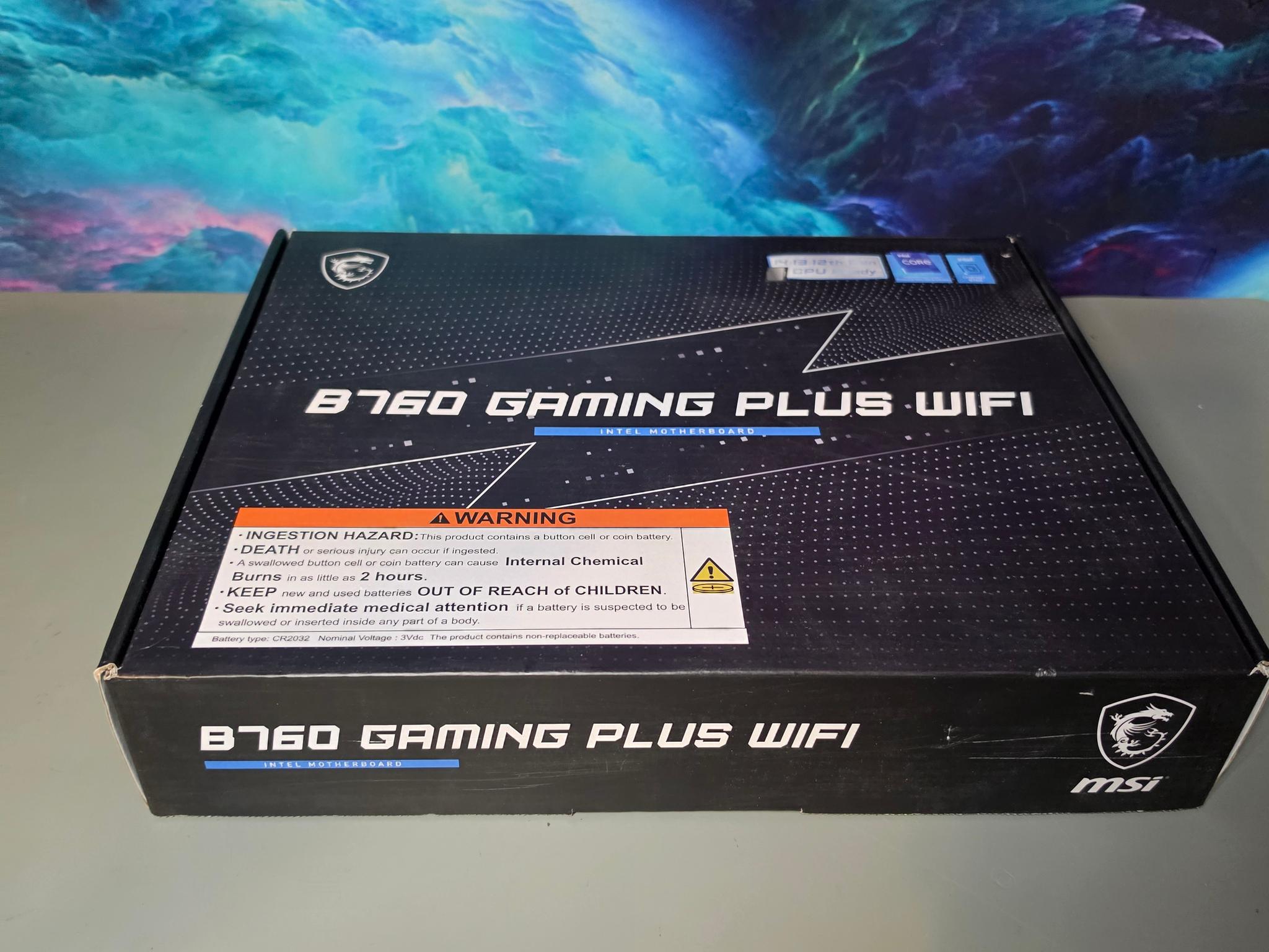 MSI B760 GAMING PLUS WIFI