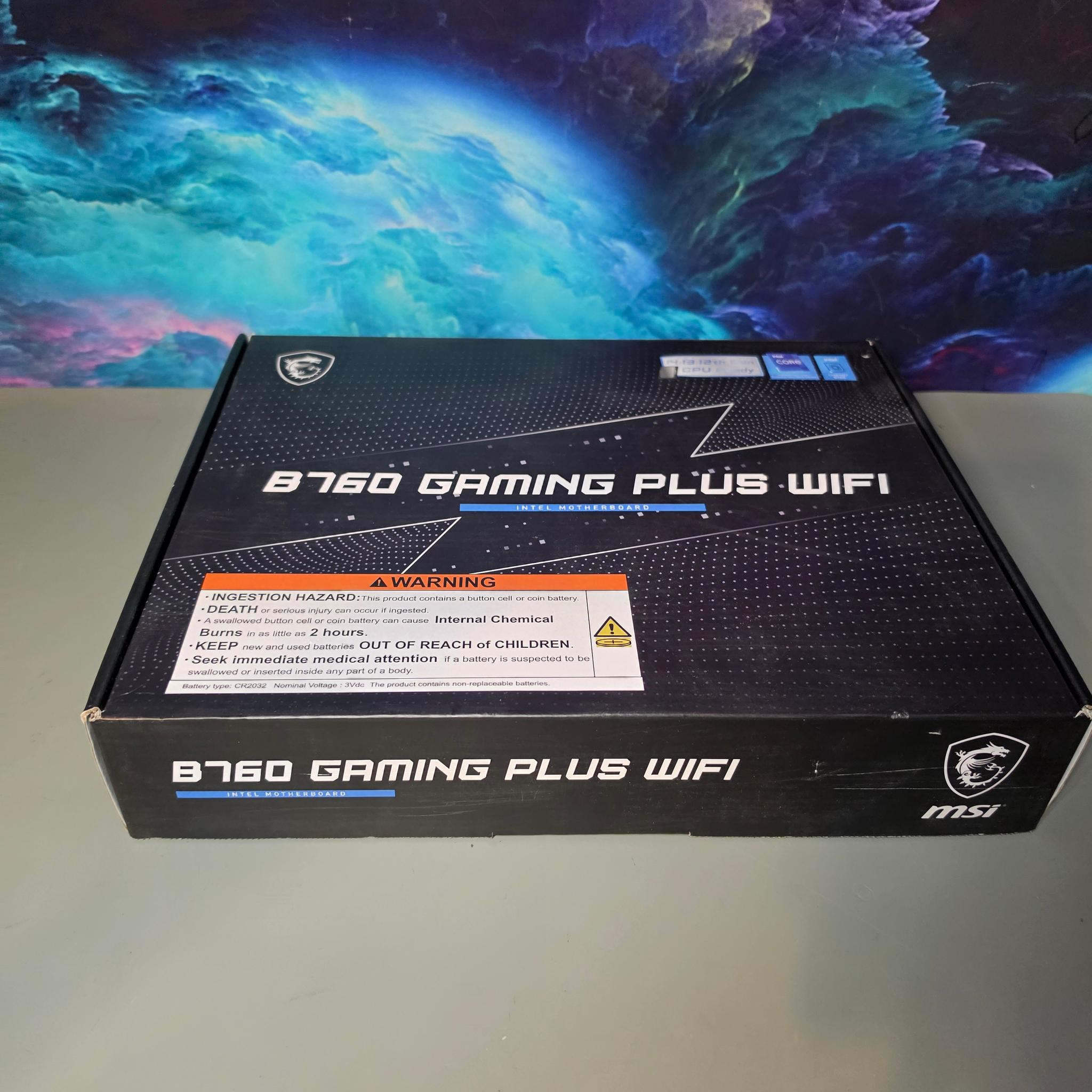 MSI B760 GAMING PLUS WIFI