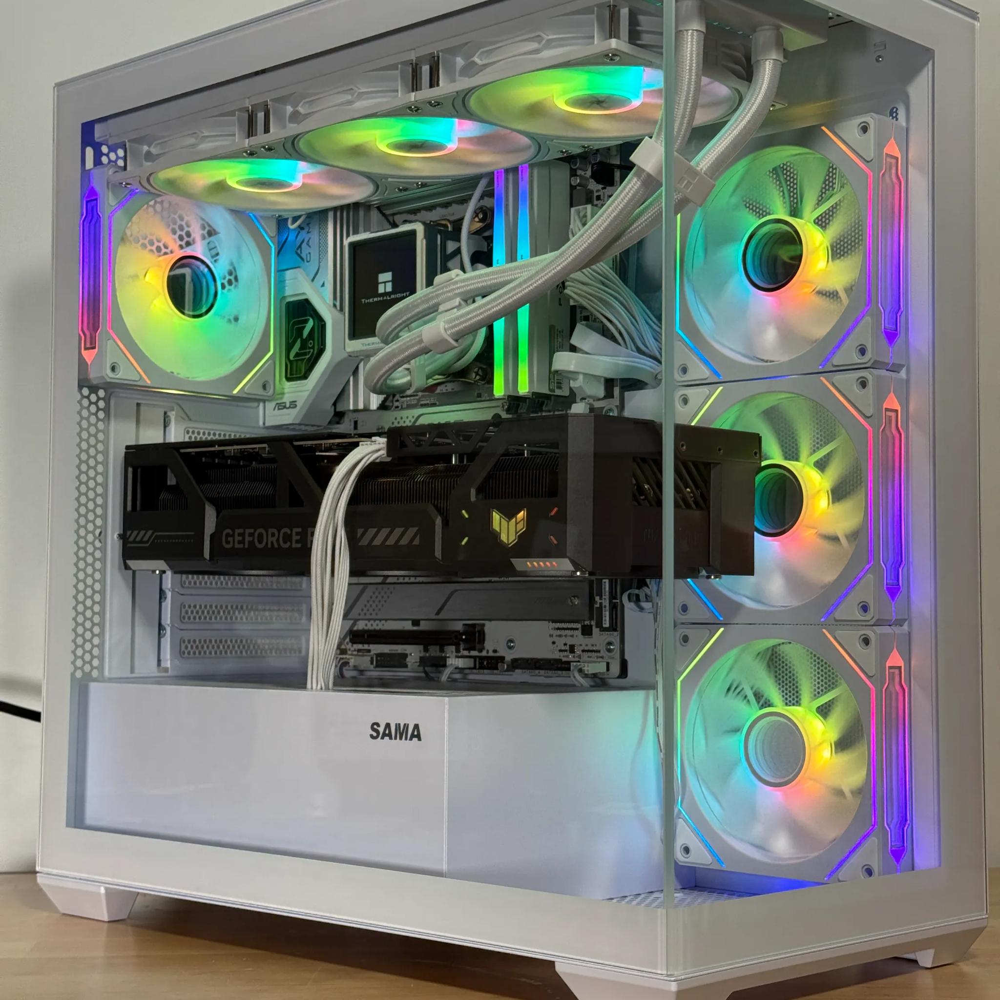 RTX 5080 Ryzen 7 9800x3d Gaming PC