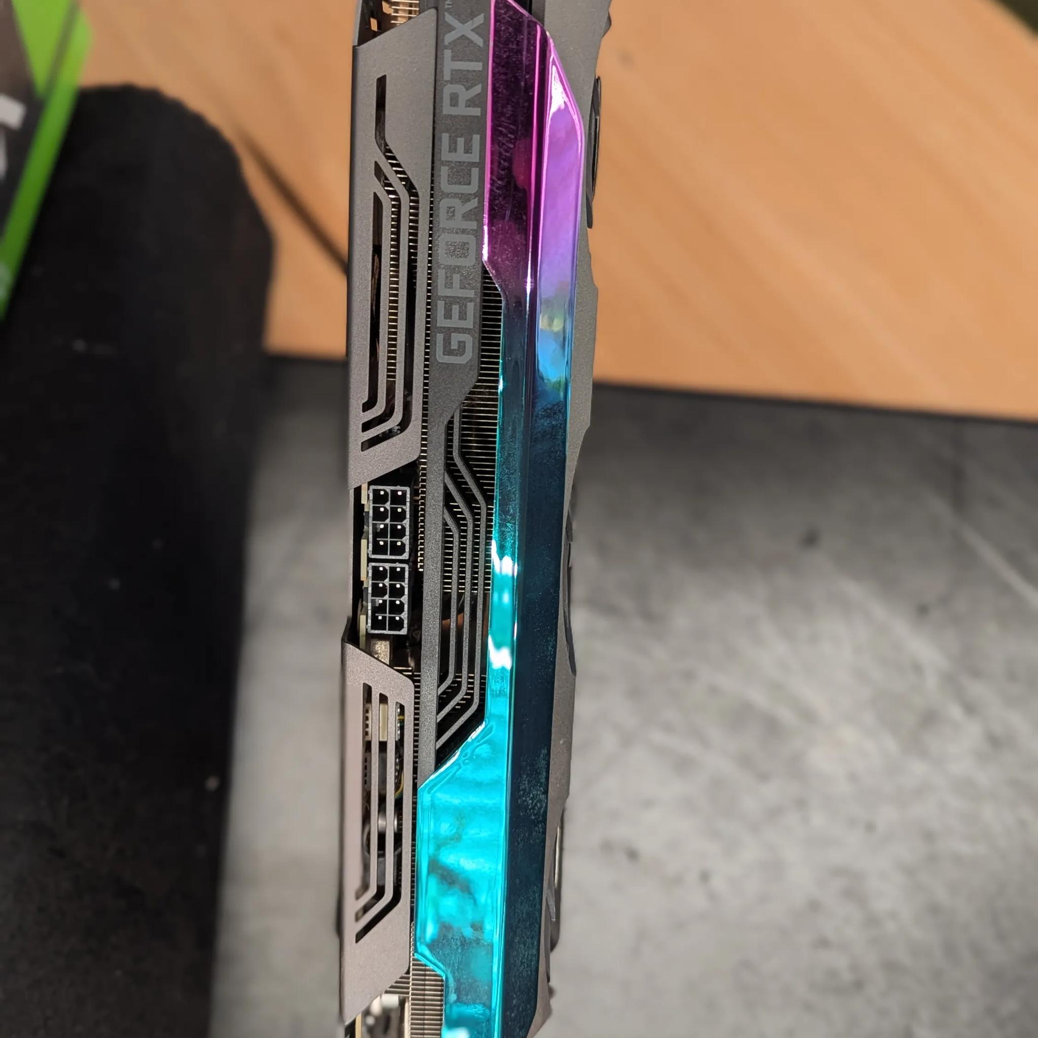 🌈 Zotac RTX 3070 Ti AMP HoloBlack – Stunning RGB Powerhouse 🎮