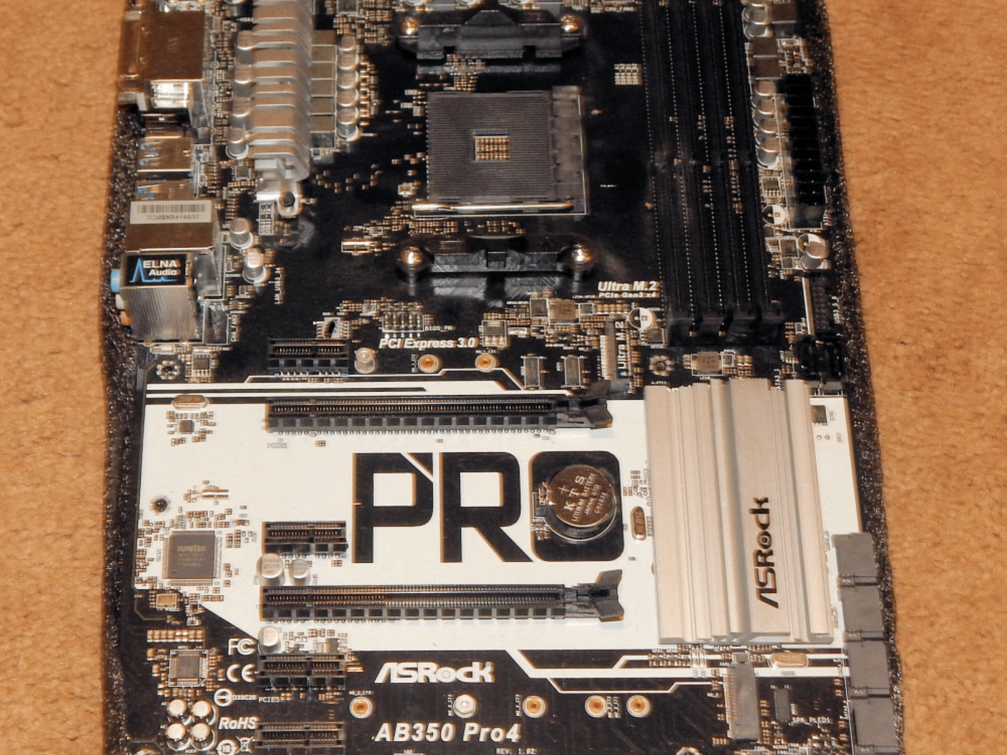 ASROCK AB350 PRO4 IN ORIGINAL PACKAGING