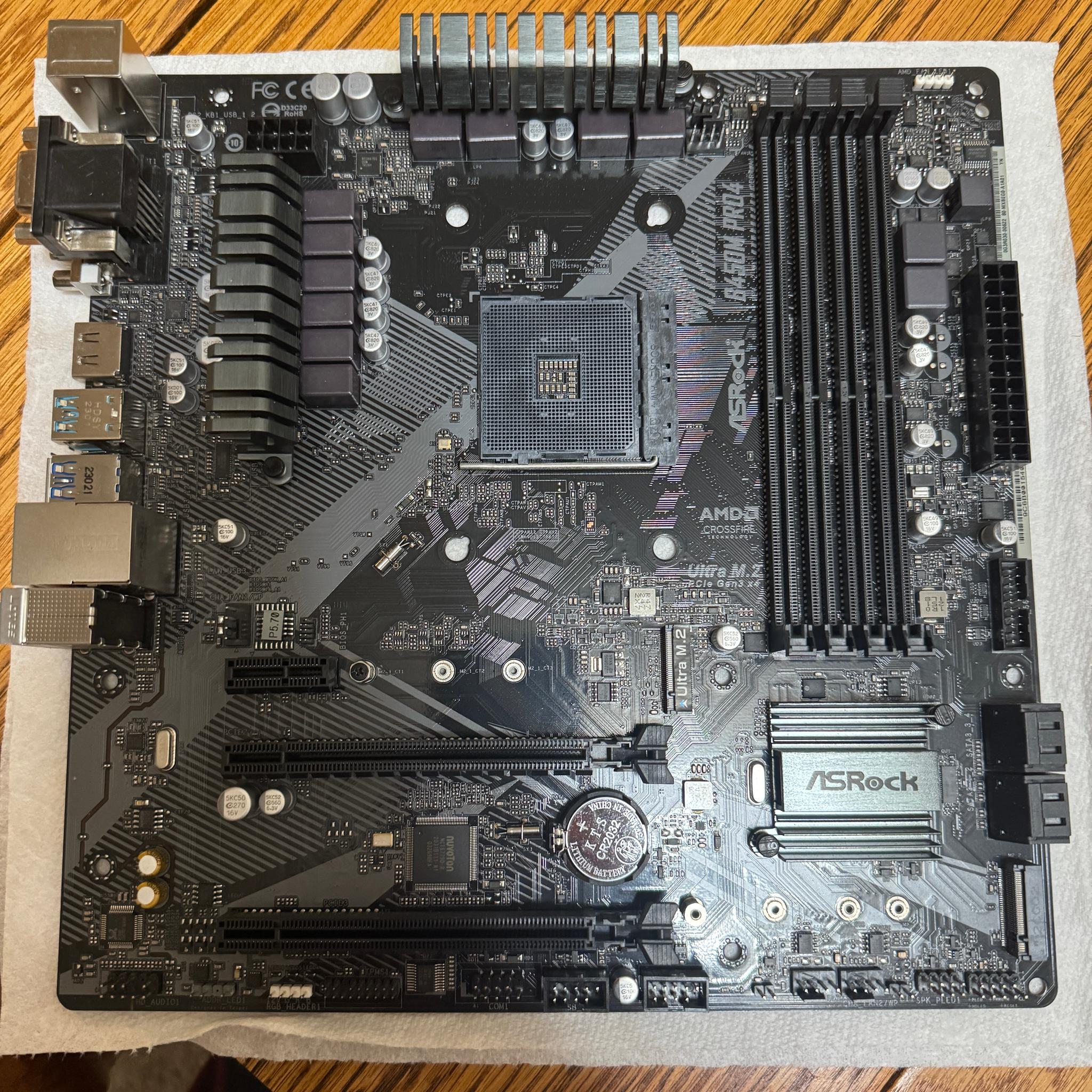 ASROCK B450M PRO4 R2.0 Socket AM4