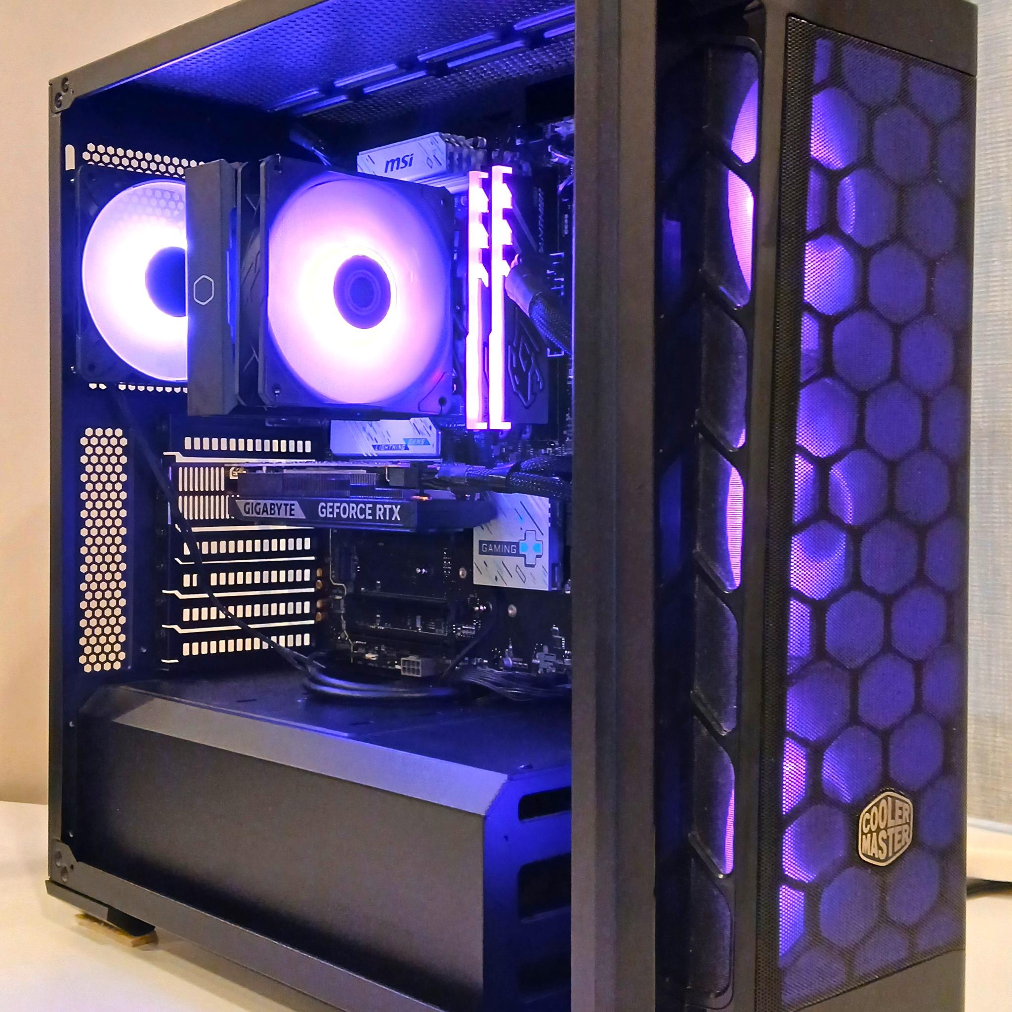Ryzen 5 9600X | 32GB RAM| RTX 5060 8GB | 1TB NVME STORAGE | Win 11 | Wi-Fi | GAMING PC for 1440P