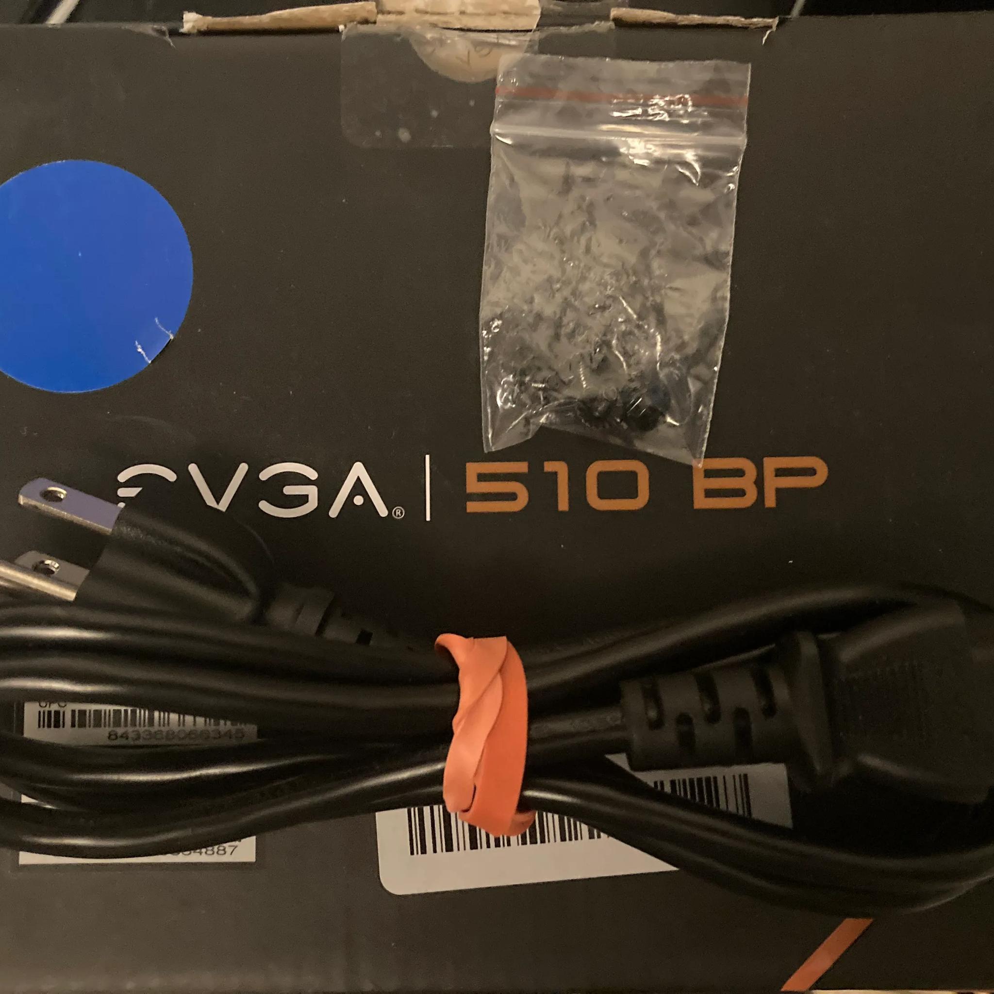 EVGA 510 BP 510W 80+ Bronze ATX Power Supply