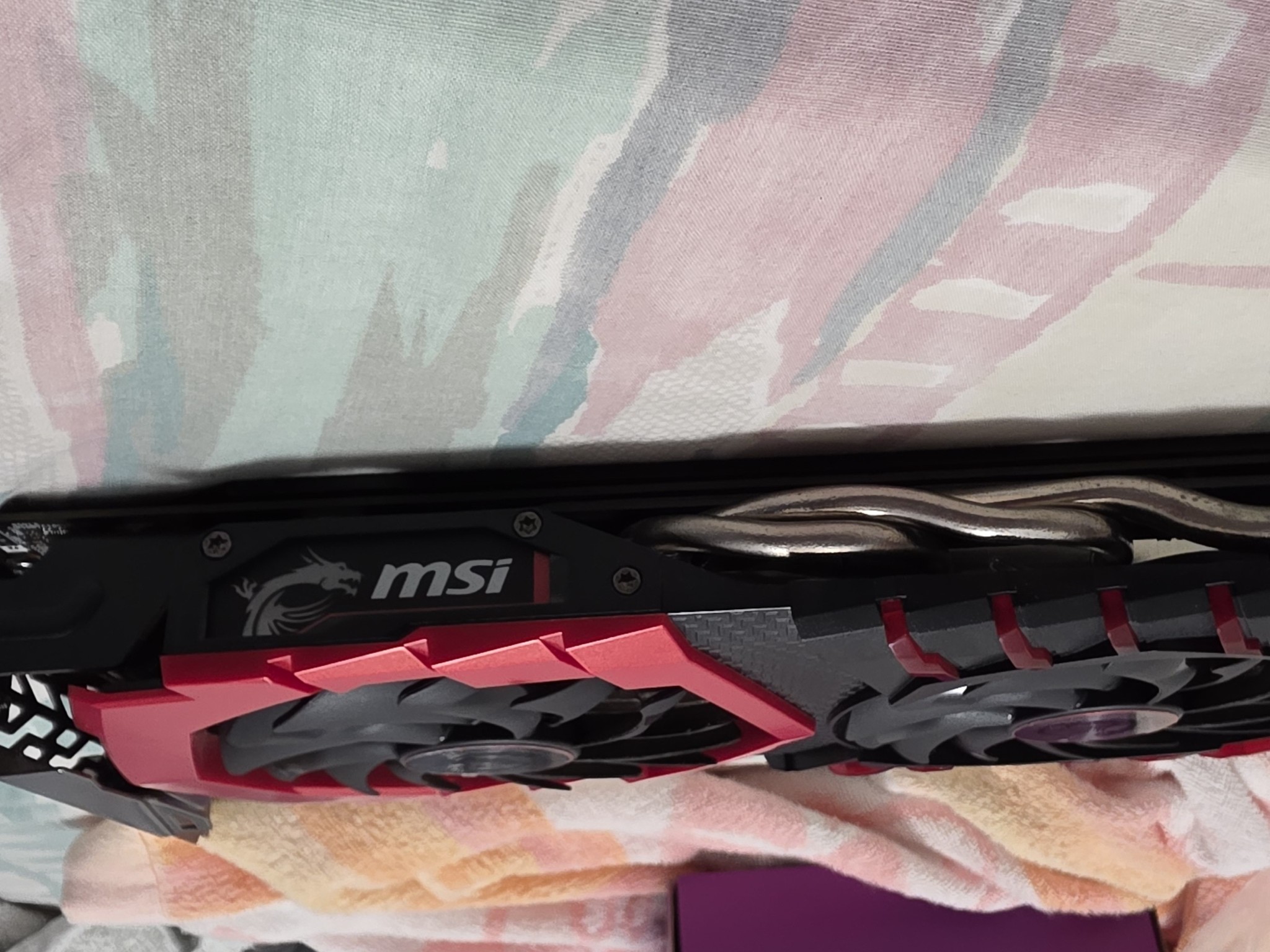 MSI Radeon RX 480 GAMING X 8GB G816841954-06S [FOR PARTS NOT WORKING]