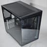 Black Corsair PC Case with Tempered Glass