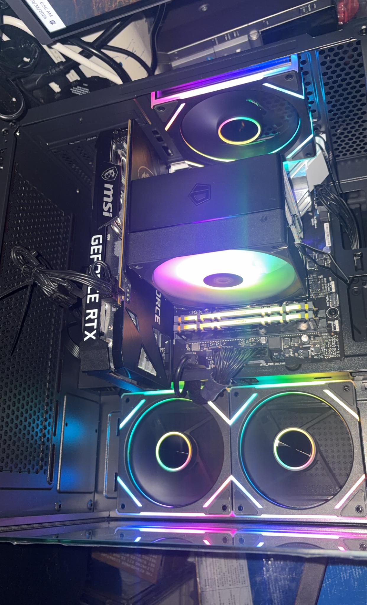 GeForce RTX 3050 8GB Custom Gaming PC - Core i3-14100F, 16GB RAM, 512GB NVMe SSD