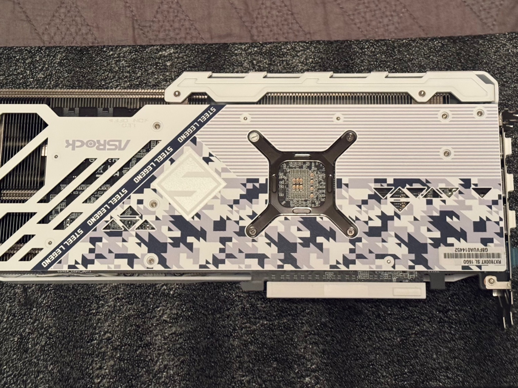 ASRock Radeon RX 7800 XT Steel Legend 16GB GDDR6 OC Graphics Card