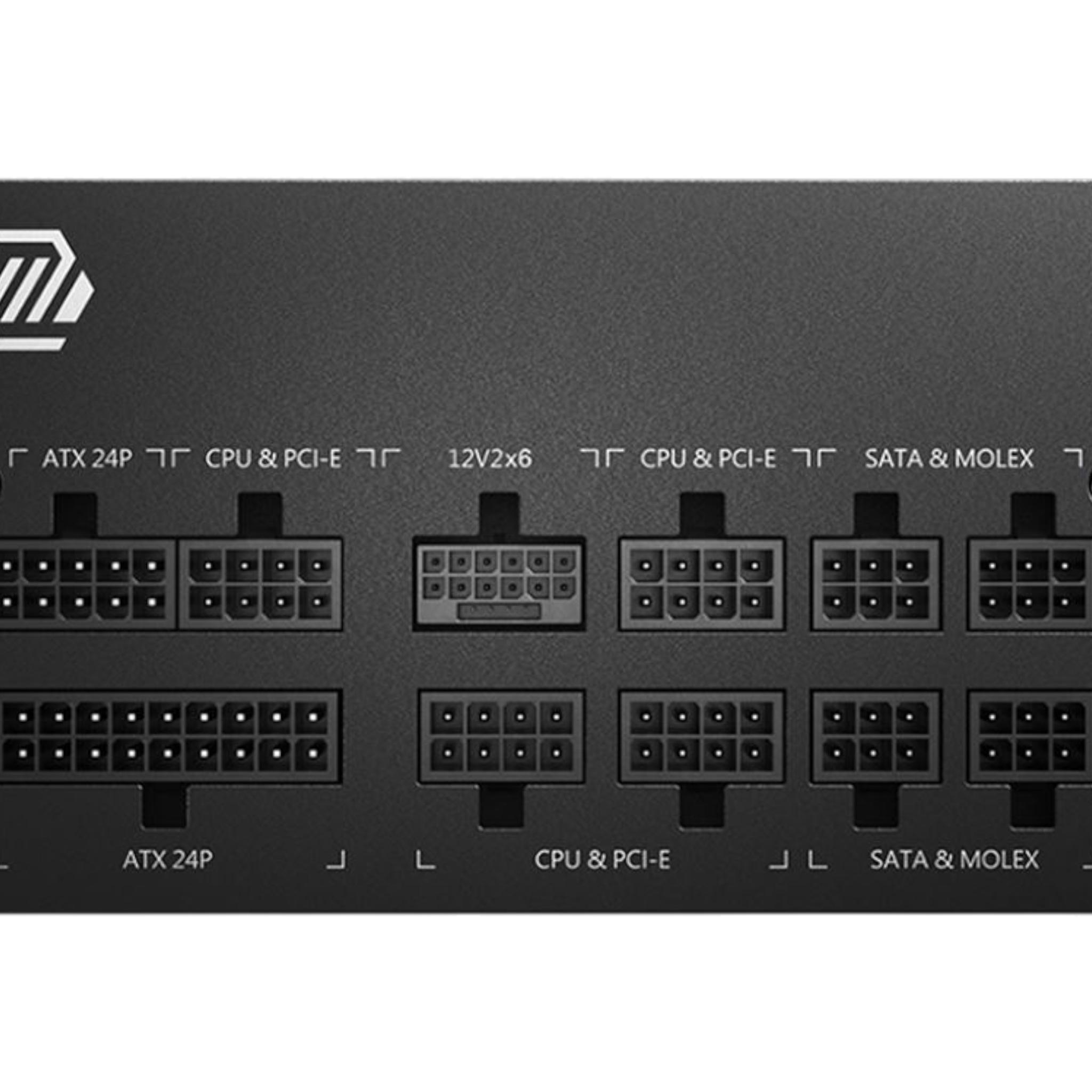 MSI MAG A750GL PCIE5 750 Watt 80 Plus Gold